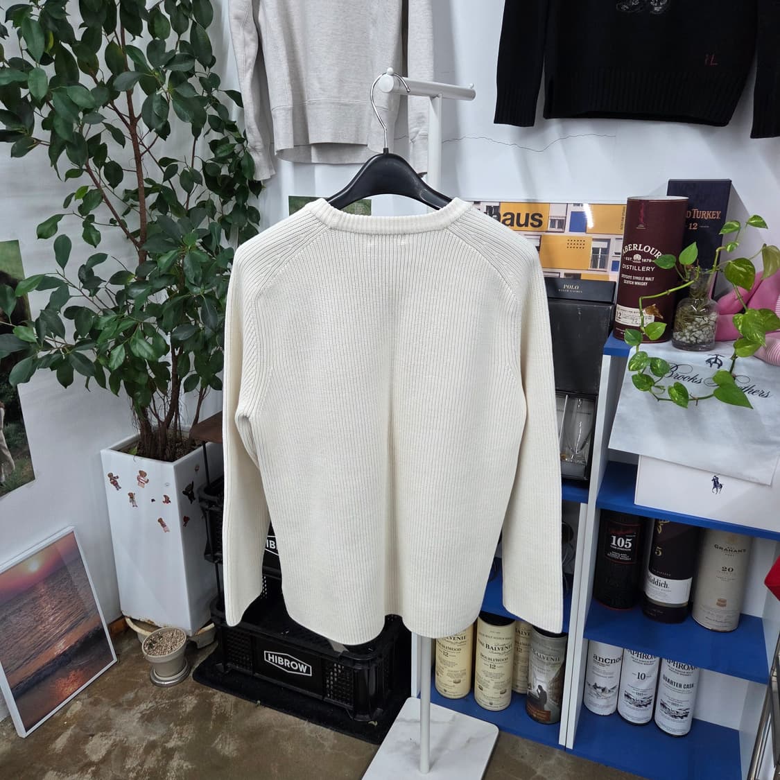 타임 울 블렌드 니트 105 상품이미지4