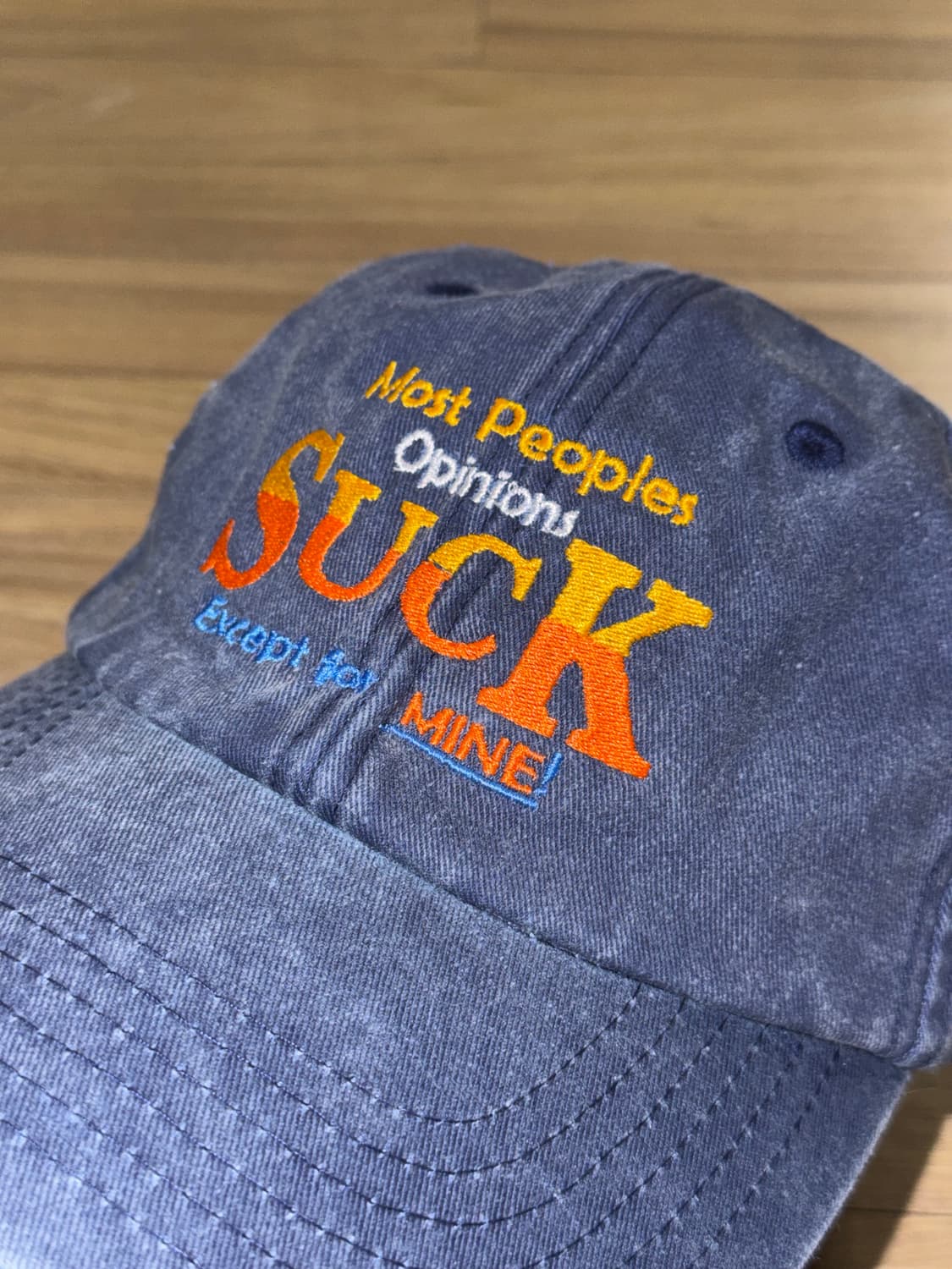 WILD DONKEY 와일드동키 오피니언 볼캡 빈티지 블루 상품이미지2