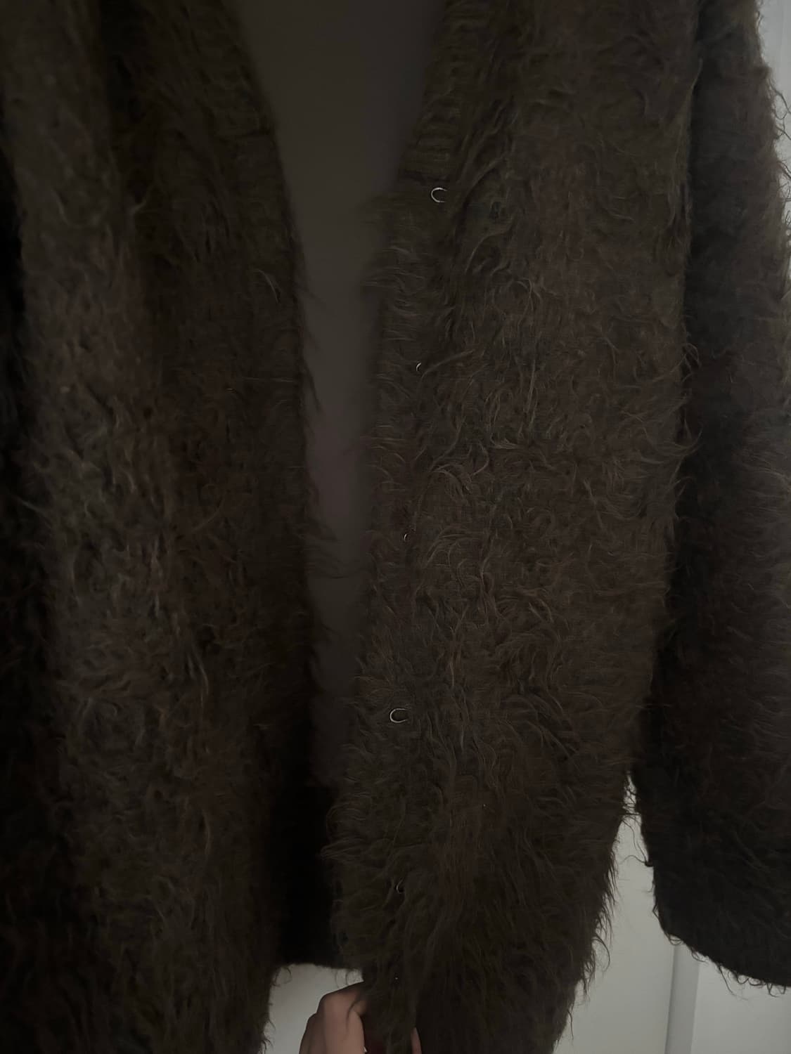 PERVERZE 퍼버즈 브라운 가디건 상품이미지3