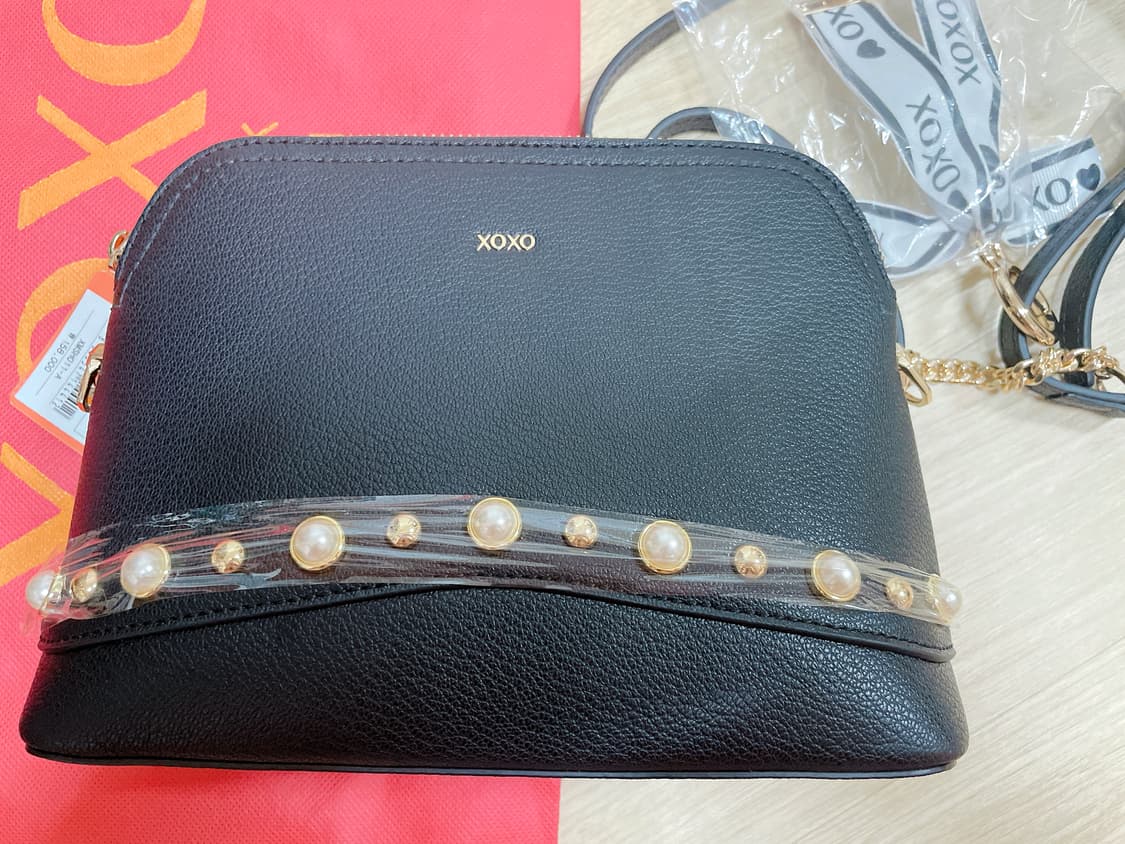 [새상품] XOXO 진주장식 소가죽 크로스백 넘나 예쁨 상품이미지2