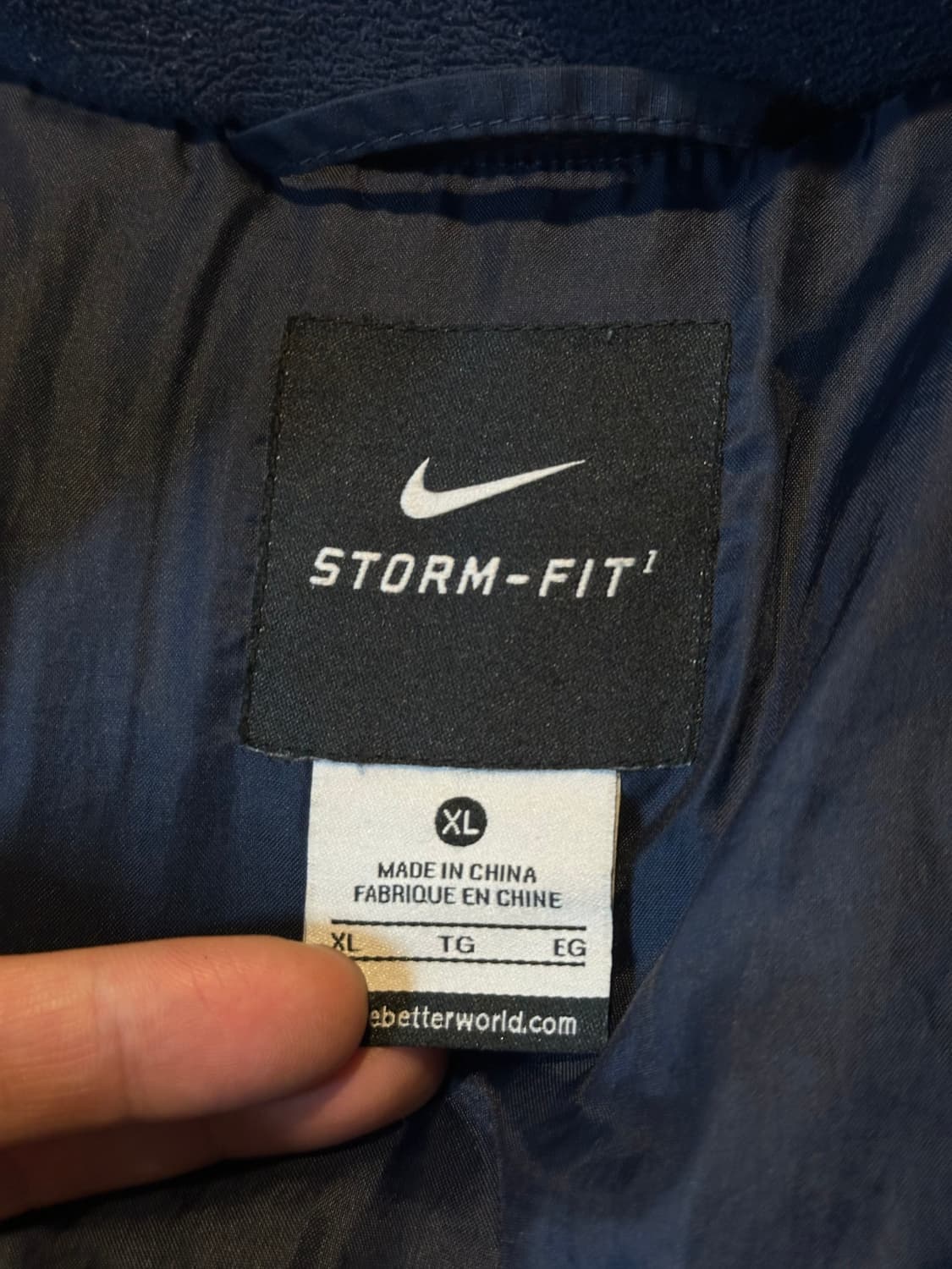 나이키 맨시티 13-14 점퍼 자켓 네이비 상품이미지9