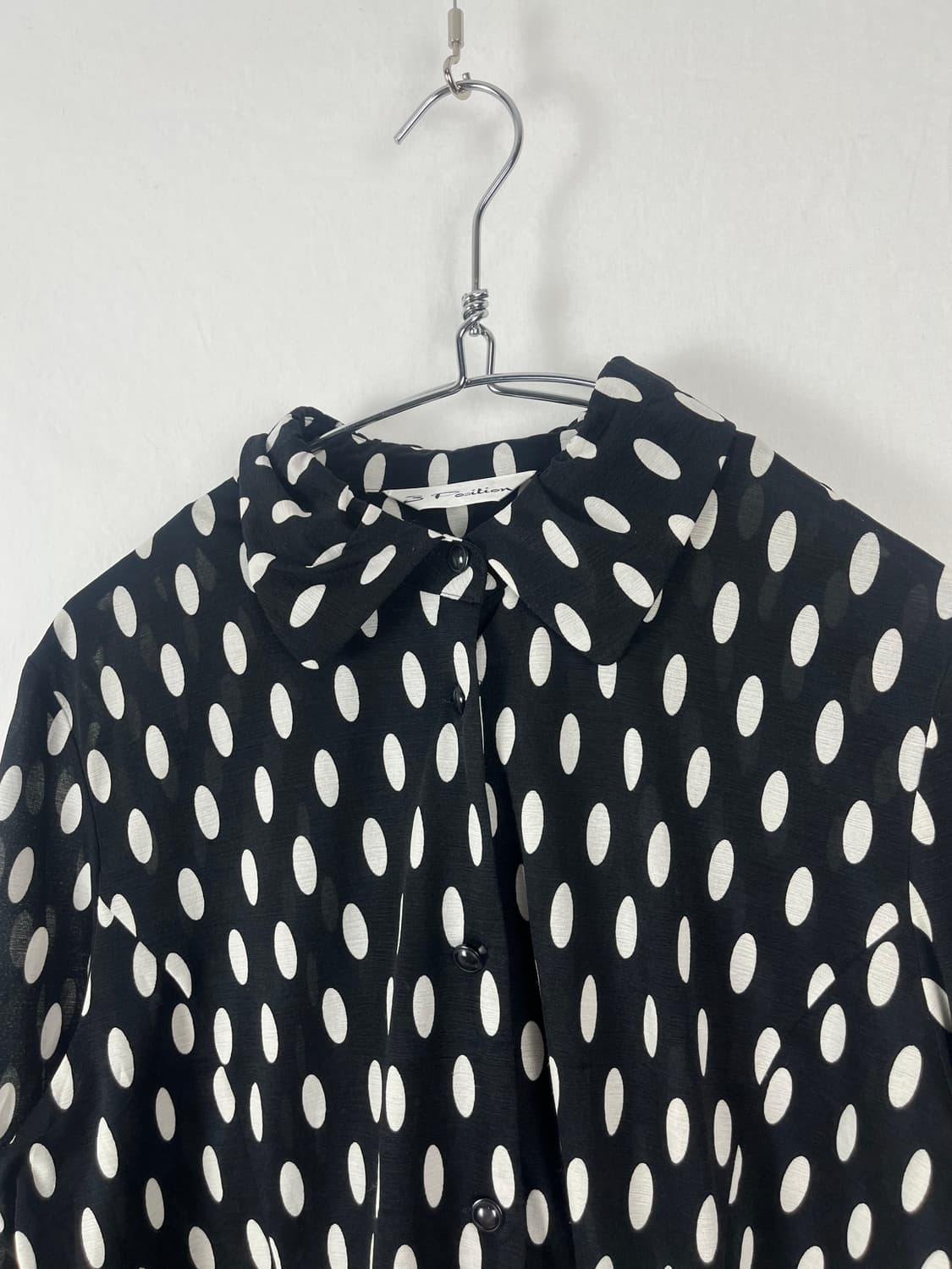 Vintage 도트 셔츠  상품이미지2