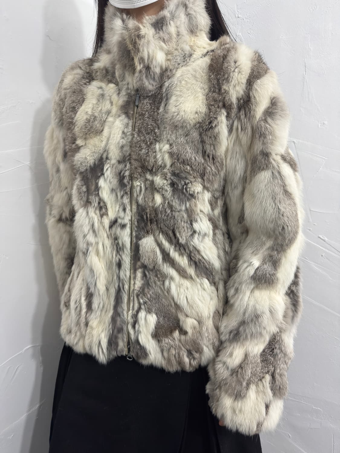 rabbit fur jacket 상품이미지3