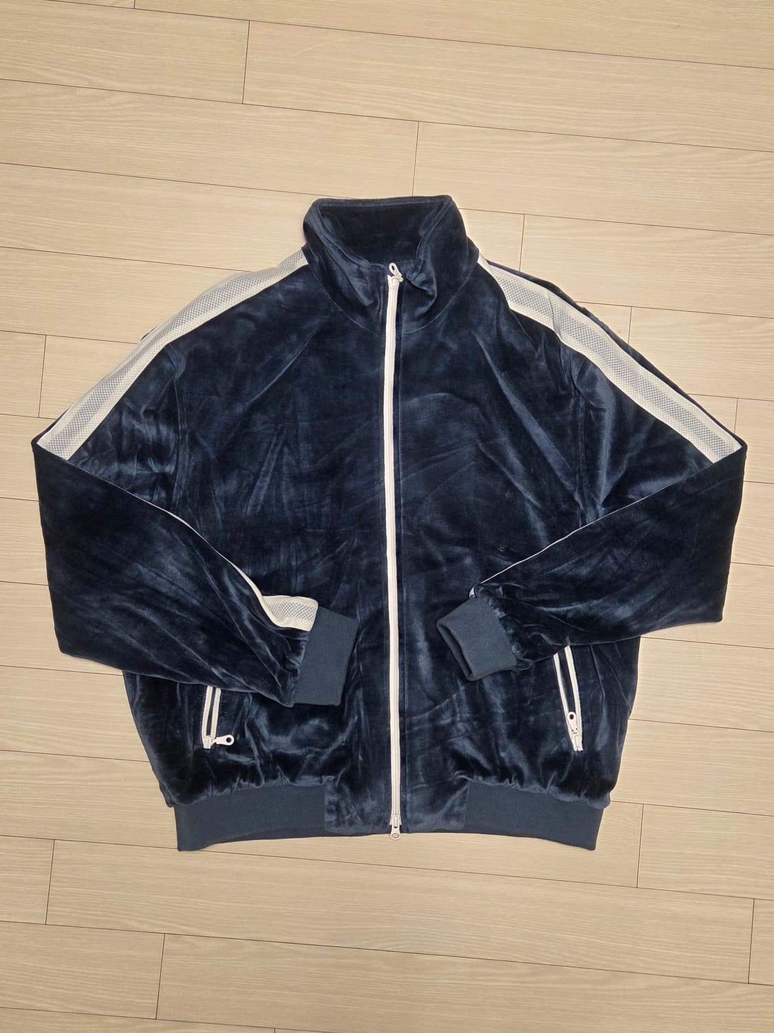 [sample] 브라운야드 벨벳 트랙 자켓 상품이미지1