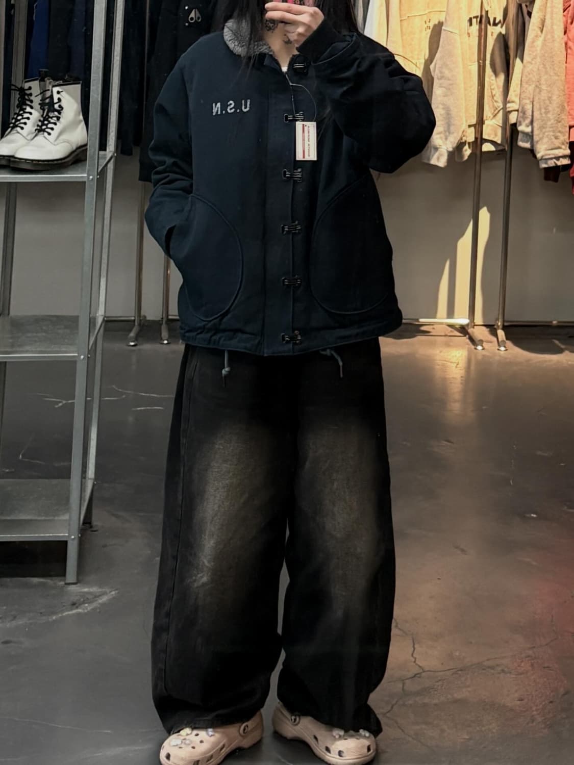 에잇라운드 N-1 복각 데크자켓 A3607 상품이미지1