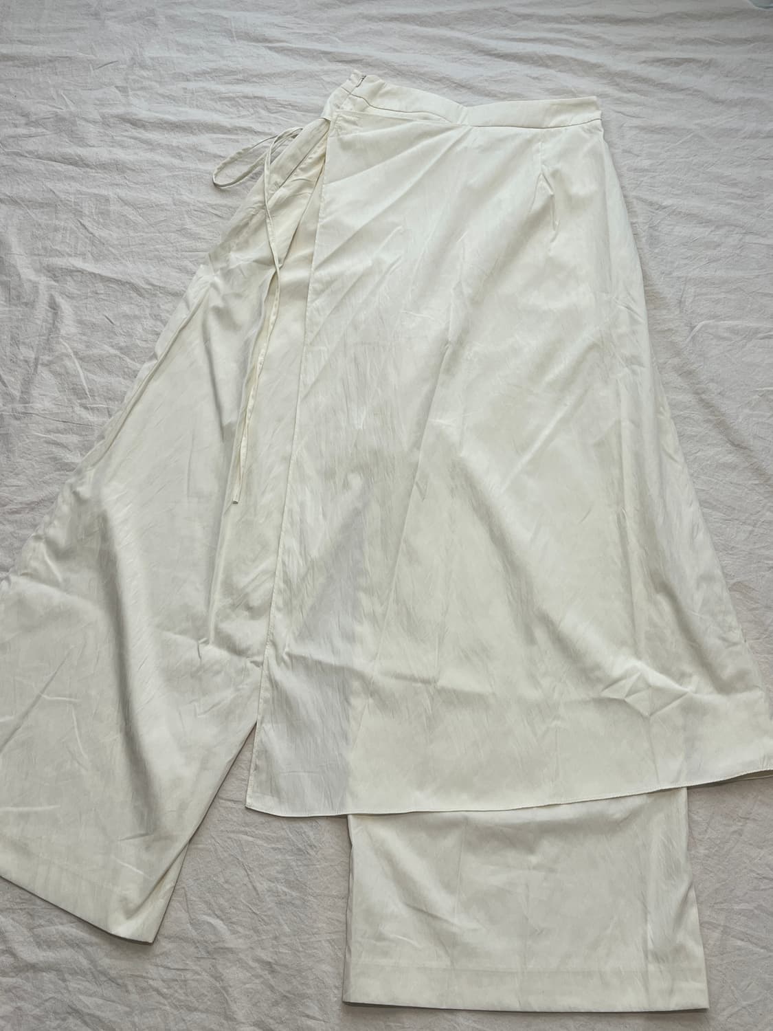 미쏘 레이어드 랩 팬츠 상품이미지5