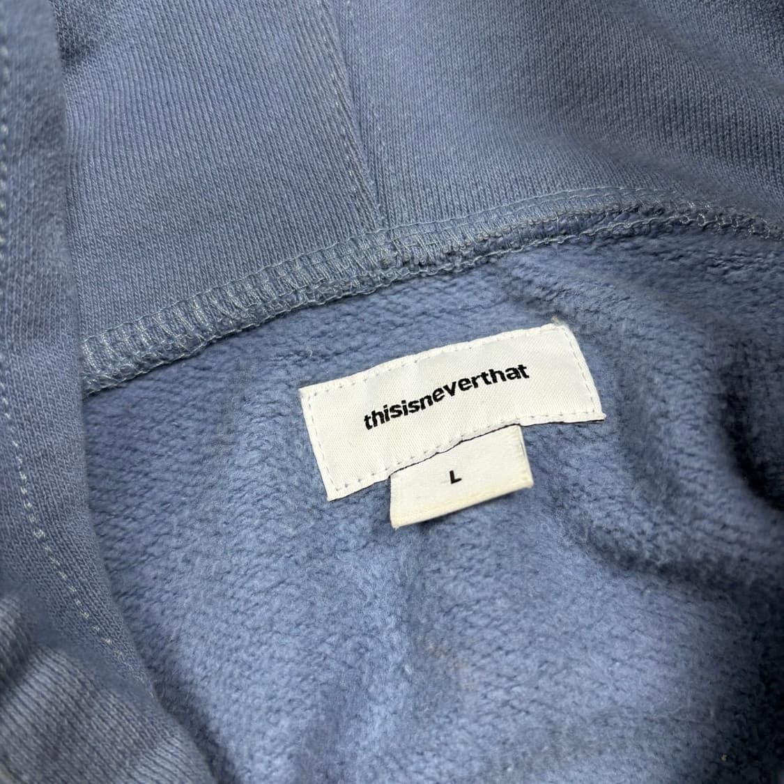 디스이즈네버댓 네이비 후드집업 상품이미지5