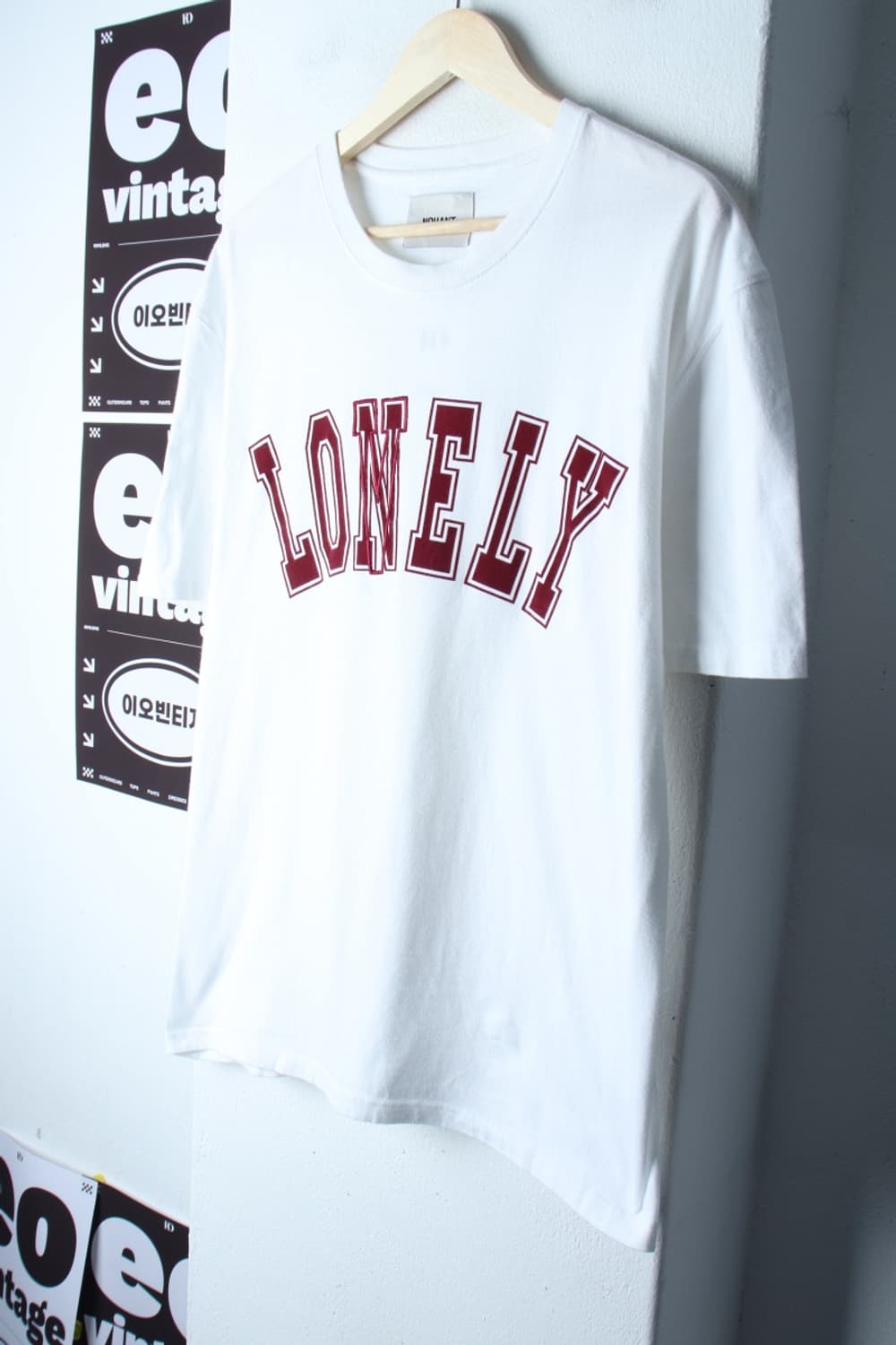 (M-XL) 노앙 반팔 티셔츠 시그니처 로고 화이트 올드스쿨-H32547 상품이미지1