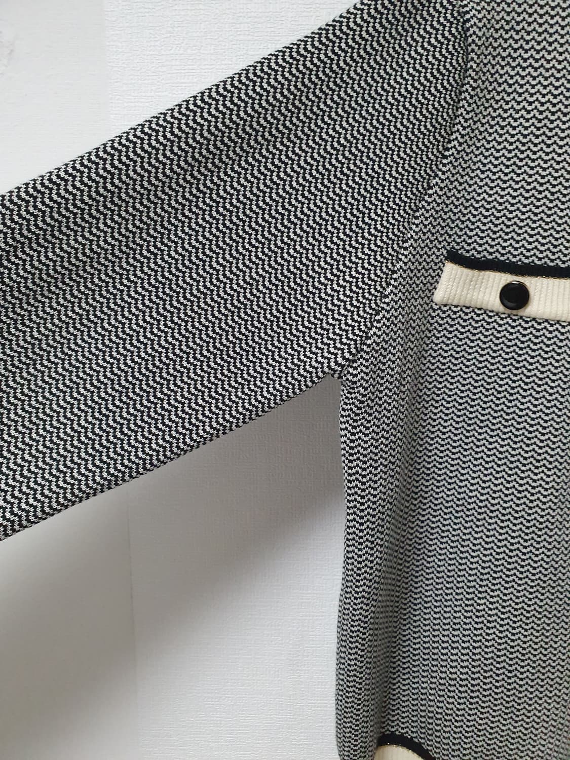 잔무늬니트가디건 상품이미지3