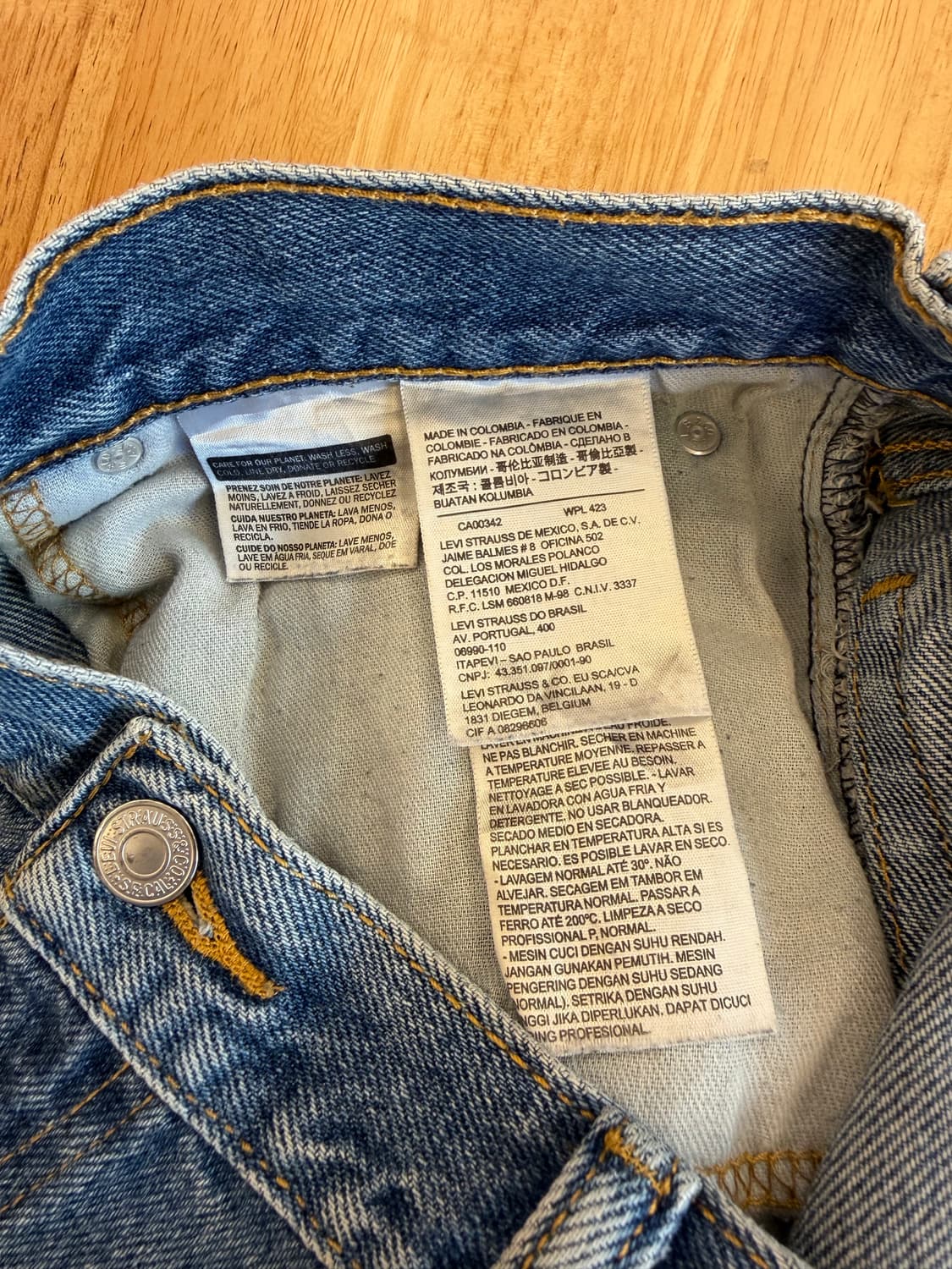 리바이스 517 부츠컷 데님 팬츠 상품이미지9