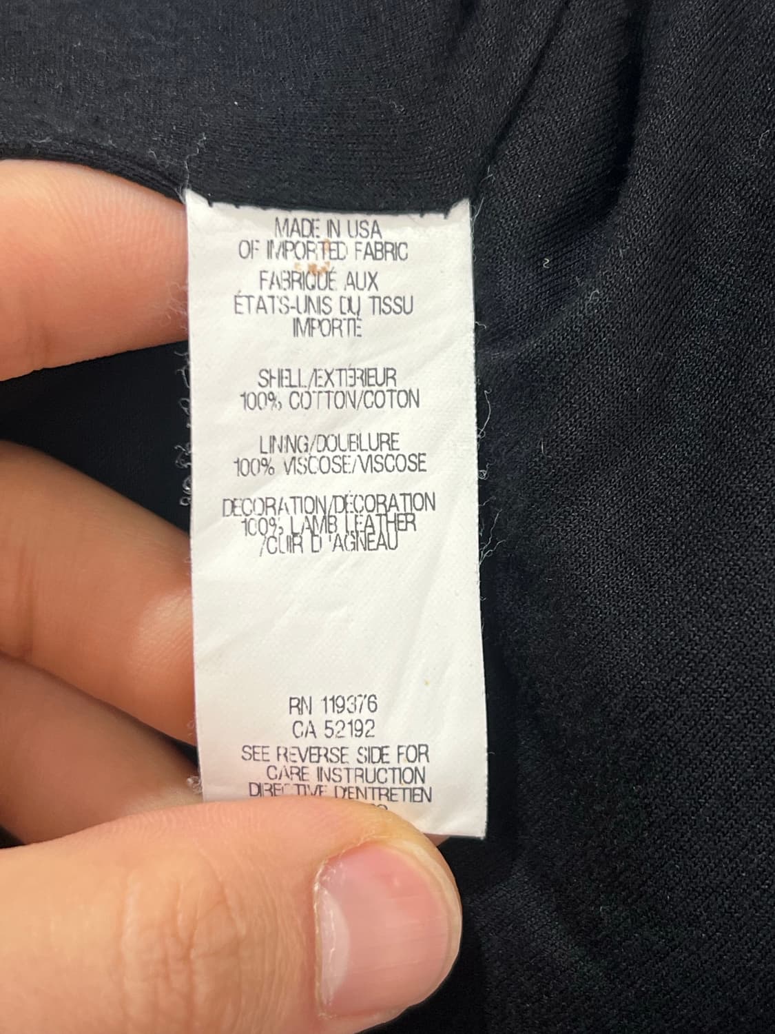 Helmut Lang Leather Sleeve Jacket 상품이미지9