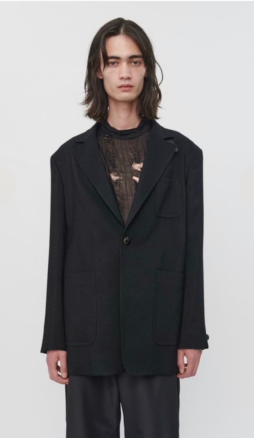 [48] 아워레가시 Tavern 태번 블레이저 블랙 상품이미지7