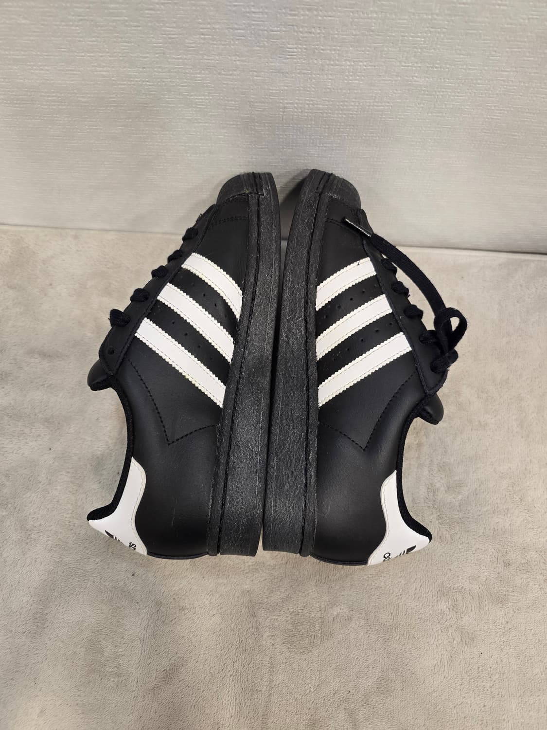 아디다스 슈퍼스타 J 블랙 운동화 스니커즈 230 상품이미지5