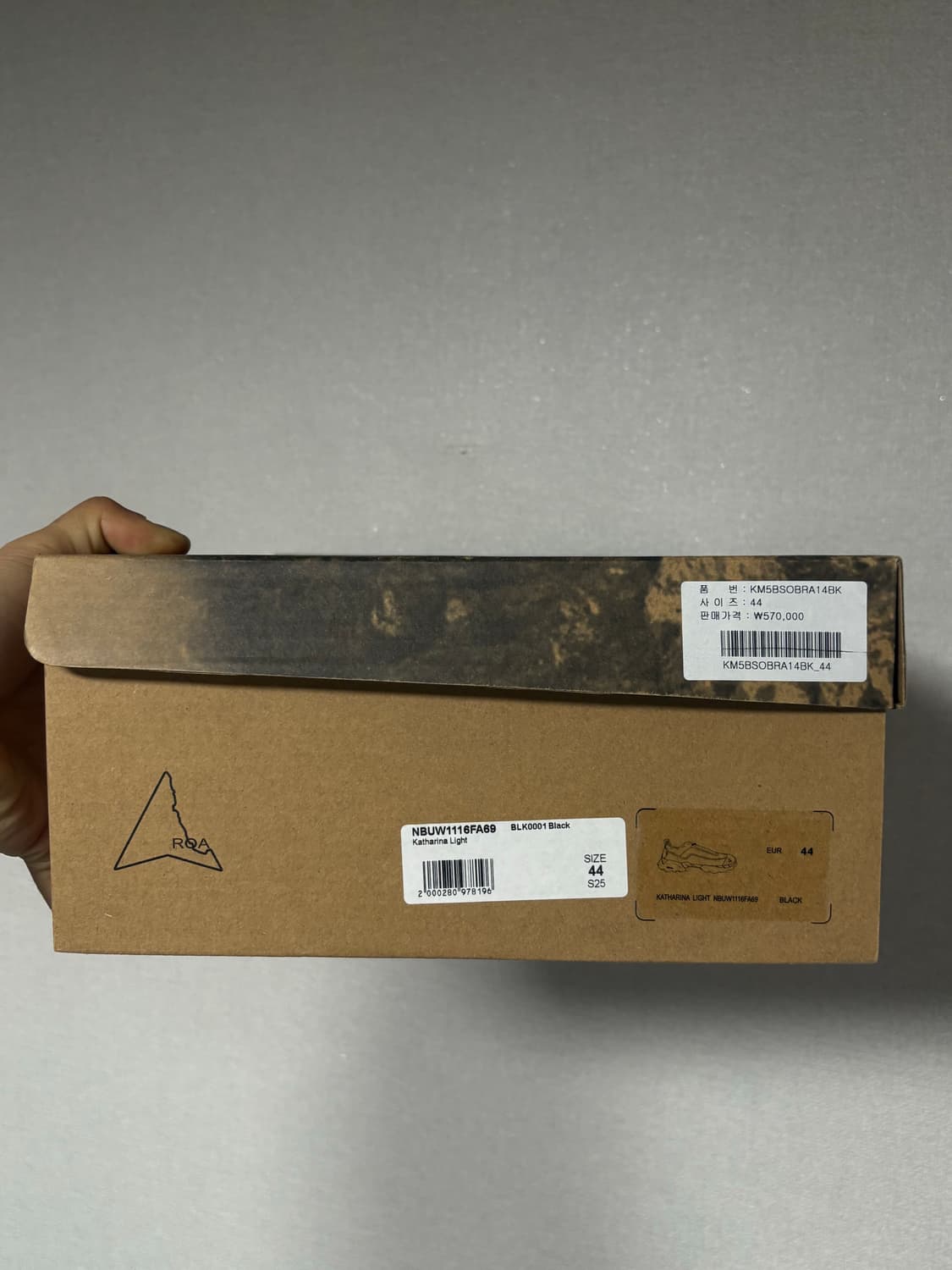 Roa 카타리나 블랙 44 상품이미지7