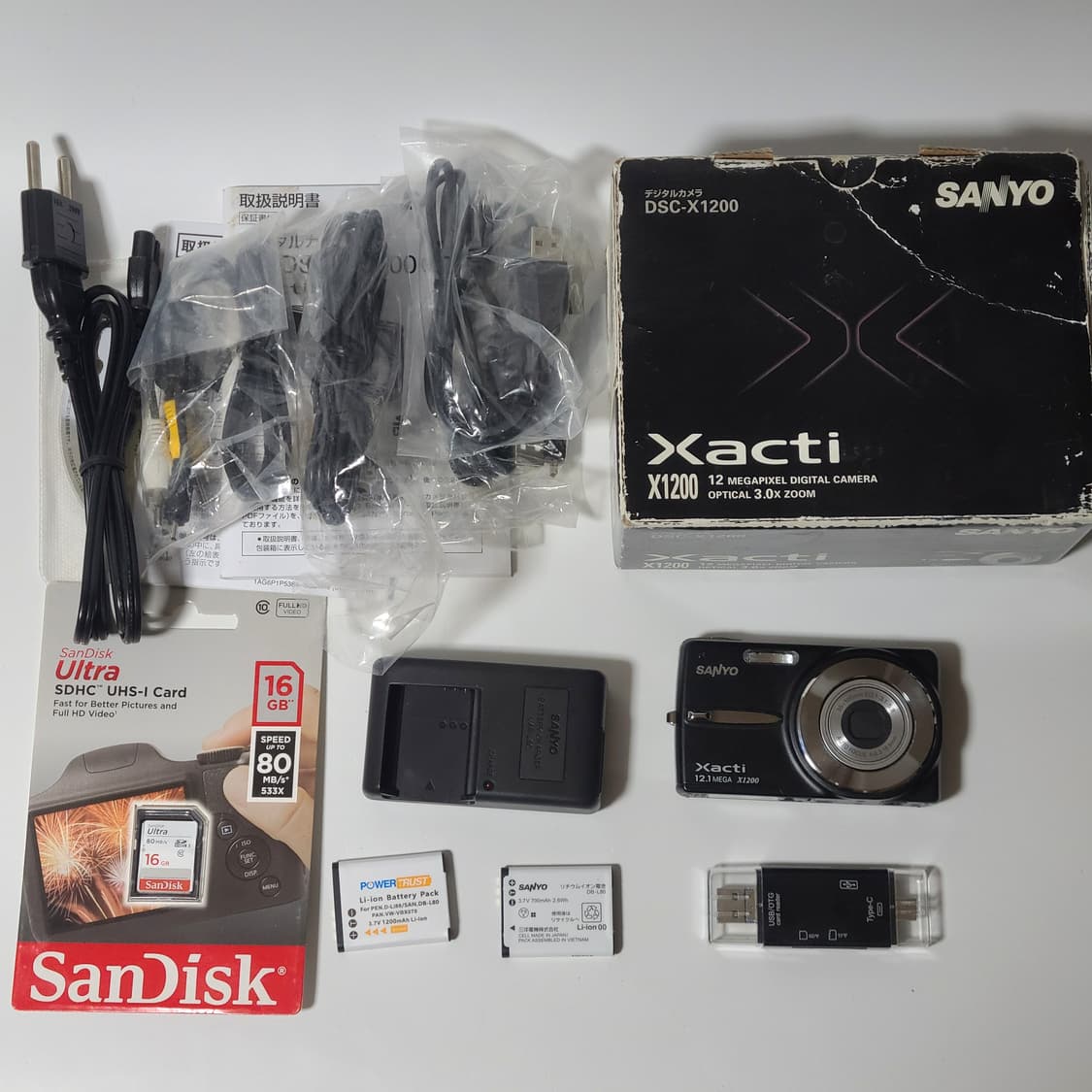 산요 작티 DSC-X1200 빈티지 디카 디지털 카메라 상품이미지2
