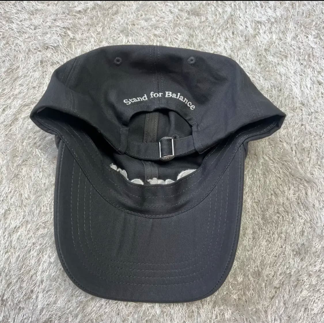 [OS] 에이카화이트 DAY OFF CAP(CHARCOAL) 상품이미지3