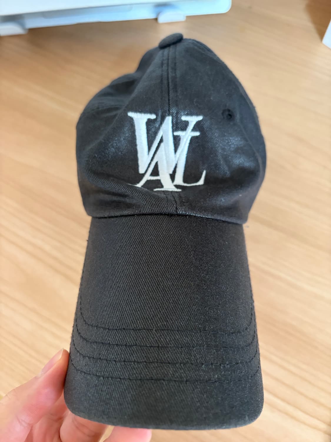 우알롱 코티드 유광 볼캡 상품이미지2