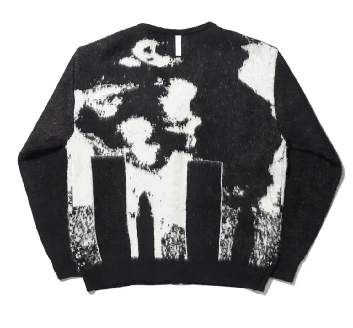 노매뉴얼 헤어리 니트 가디건 M 상품이미지2