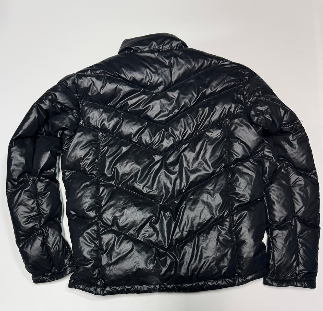아식스 블랙 구스다운 경량 패딩 자켓 L 상품이미지3