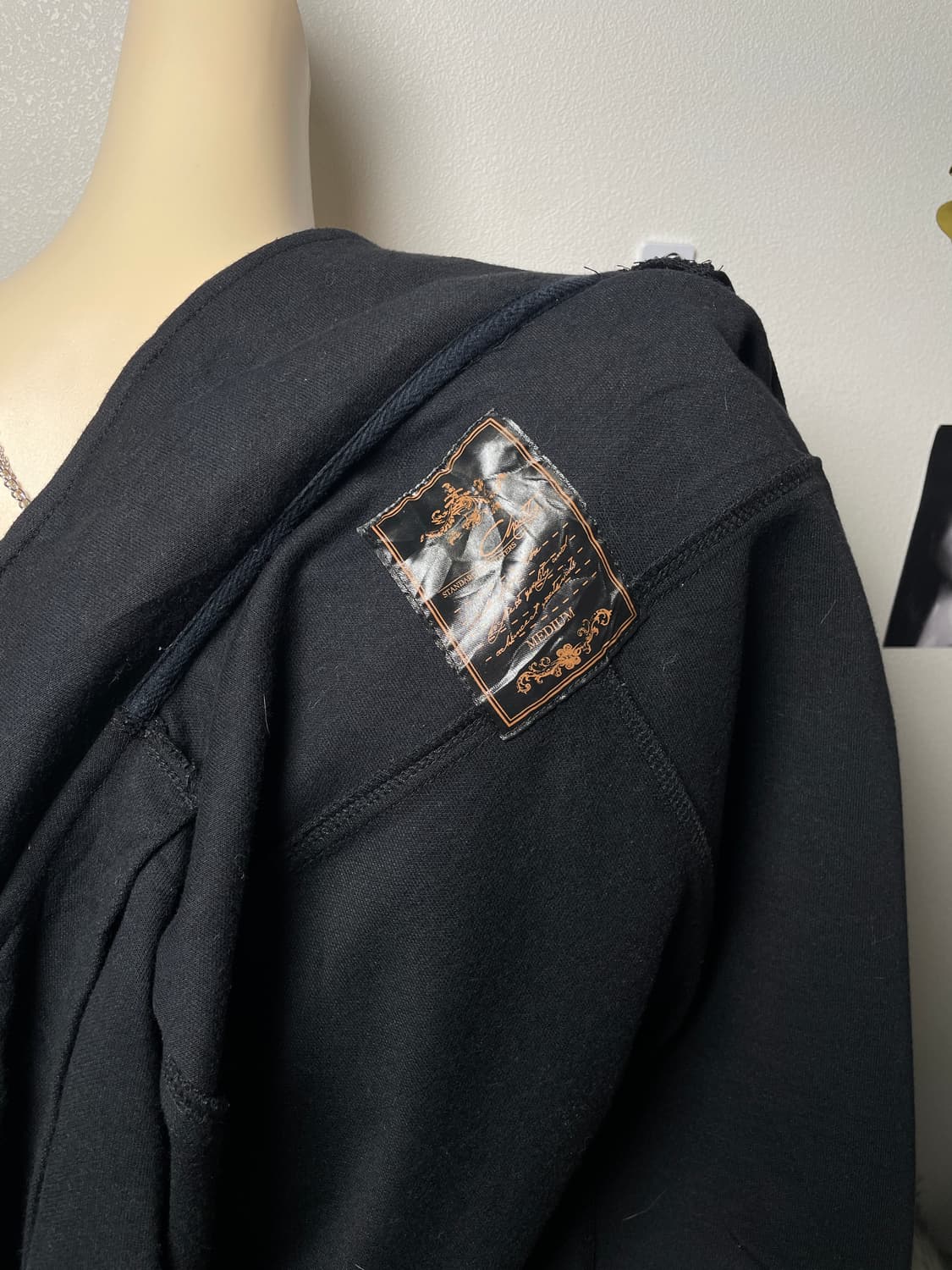 빈티지 하이넥 버튼 자켓 상품이미지7