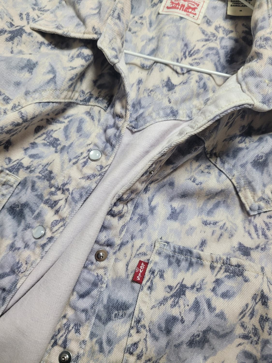 리바이스 플로럴 셔츠 상품이미지1