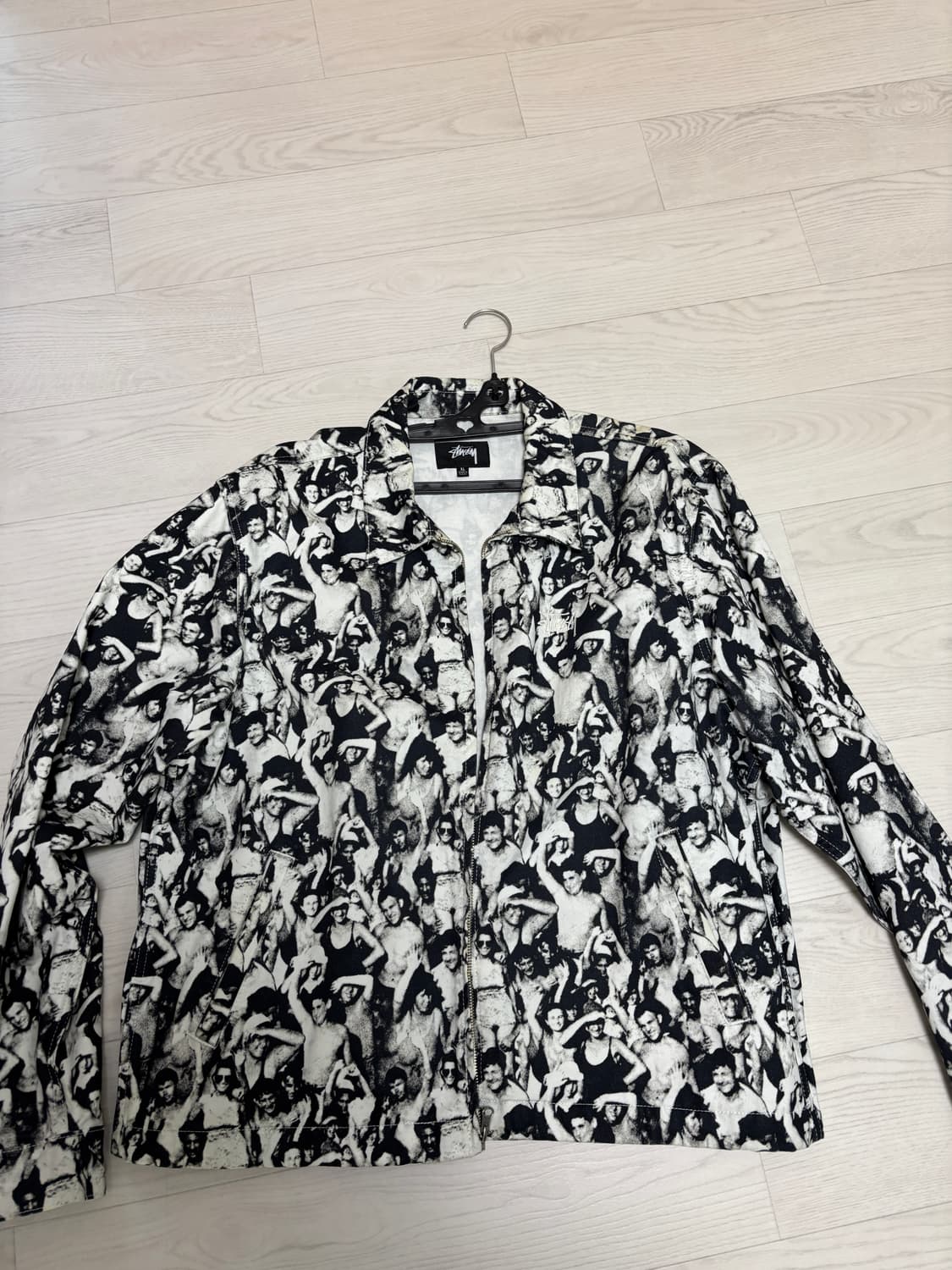 스투시 비치 몹 빙 자켓 블랙XL 상품이미지1