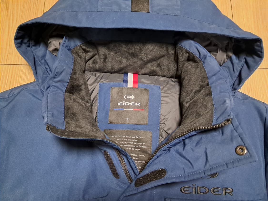 아이더 숏 패딩 남성L 상품이미지4