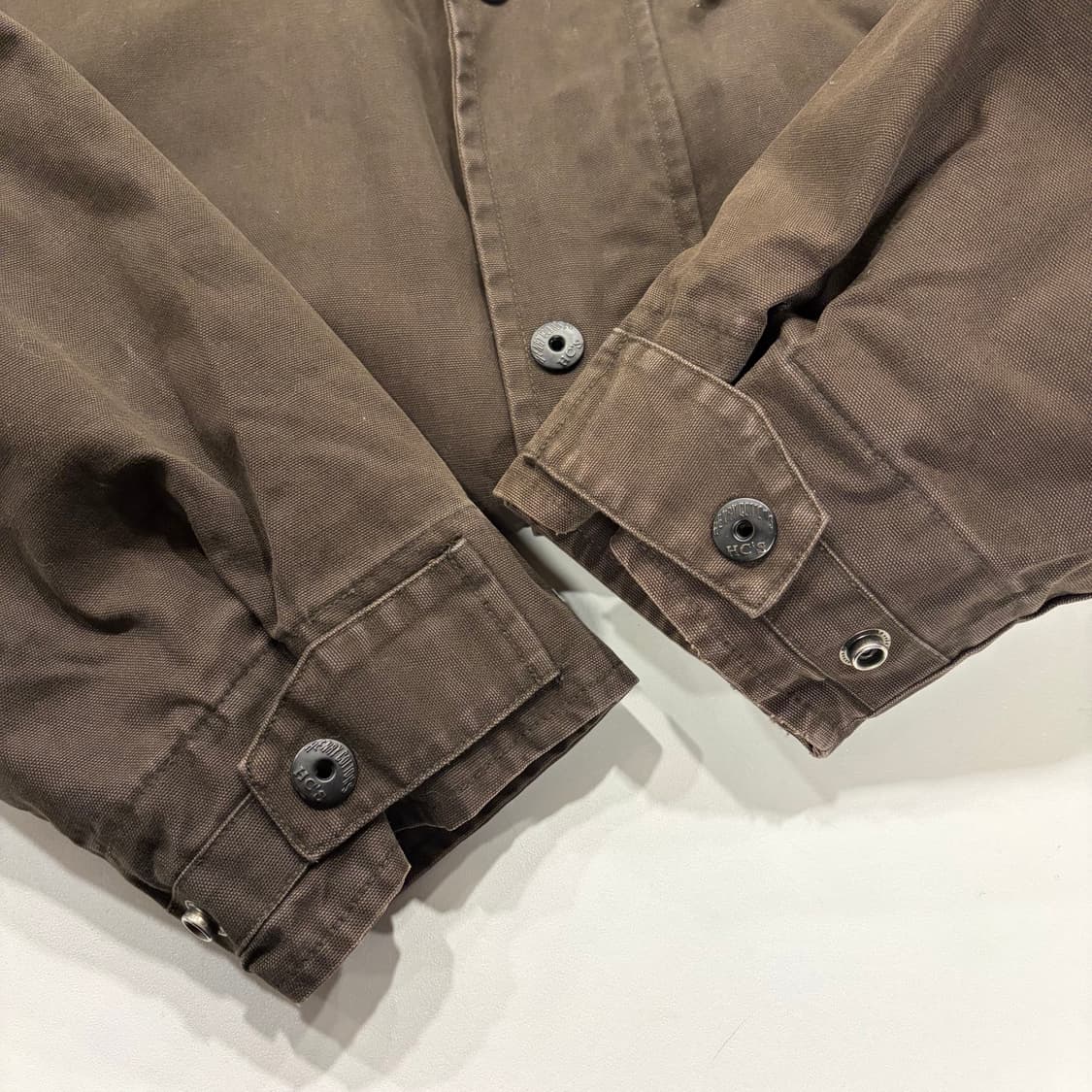 [105] 헨리코튼 빈티지 브라운 야상 점퍼 포켓 자켓 B320 상품이미지8