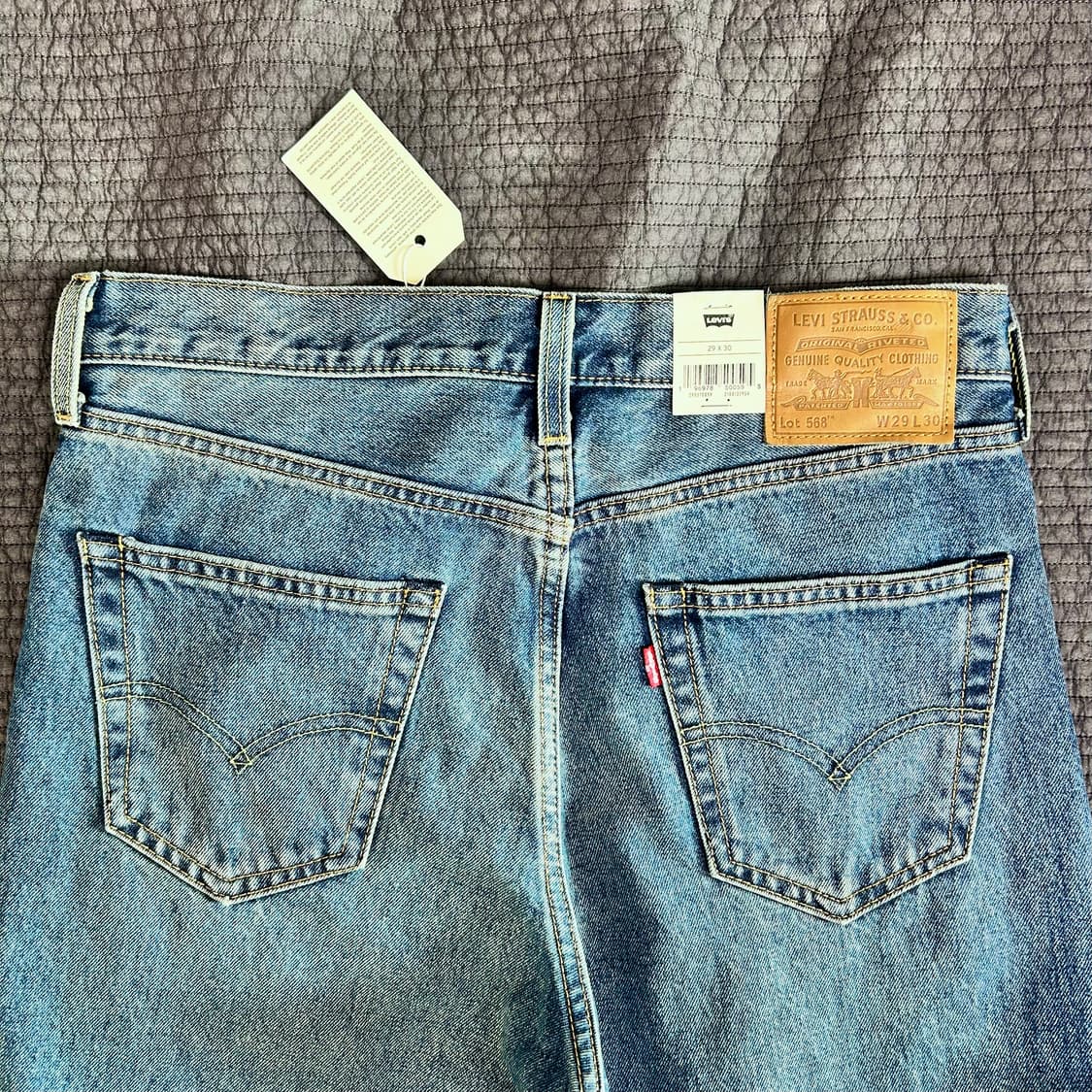 [33x30] 리바이스 프리미엄 568 데님 팬츠 상품이미지6