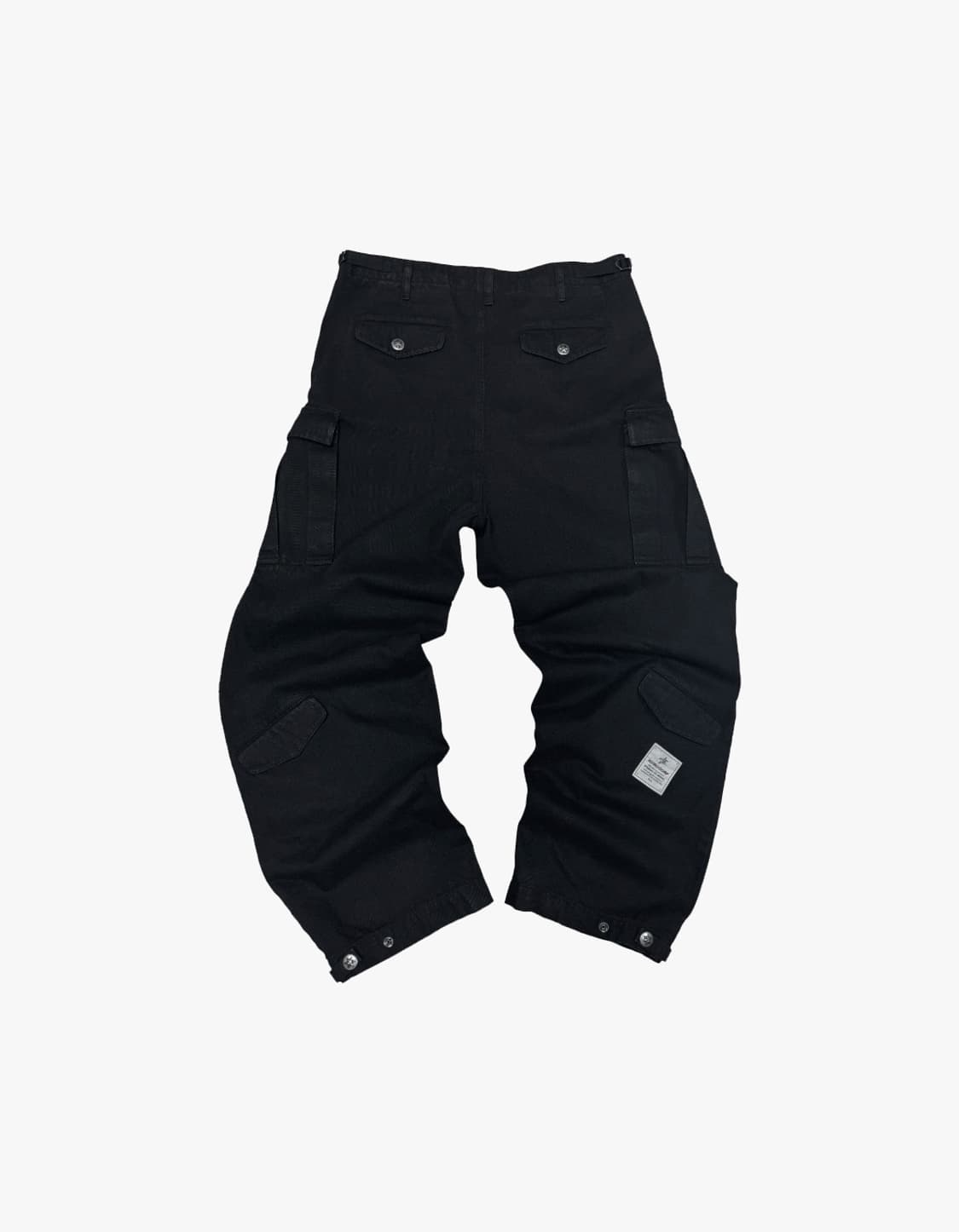 아오이로 히카리 스냅 M65 팬츠 블랙 - 2사이즈 새상품 상품이미지2