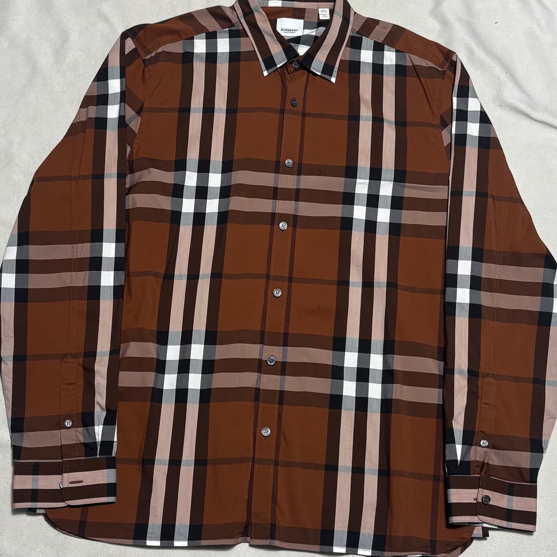 🫶🏻 버버리 브라운 체크 셔츠 🫶🏻 상품이미지1