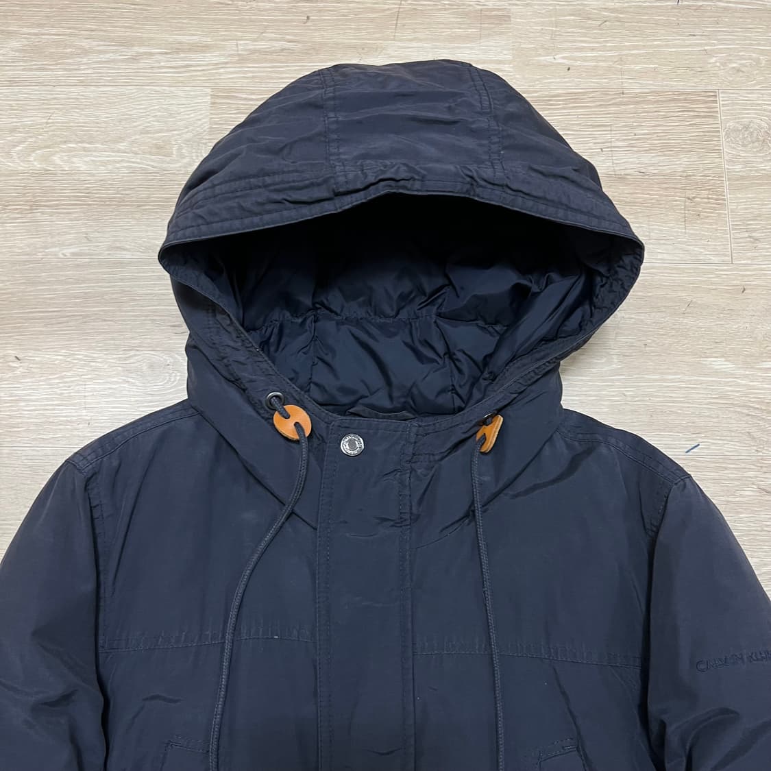 캘빈클라인 진스 여성 후드 야상패딩 점퍼 [네이비] L/100 상품이미지2