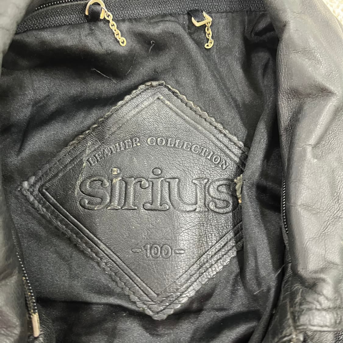 100 시리우스 양가죽 라이더 자켓 0123M 상품이미지2