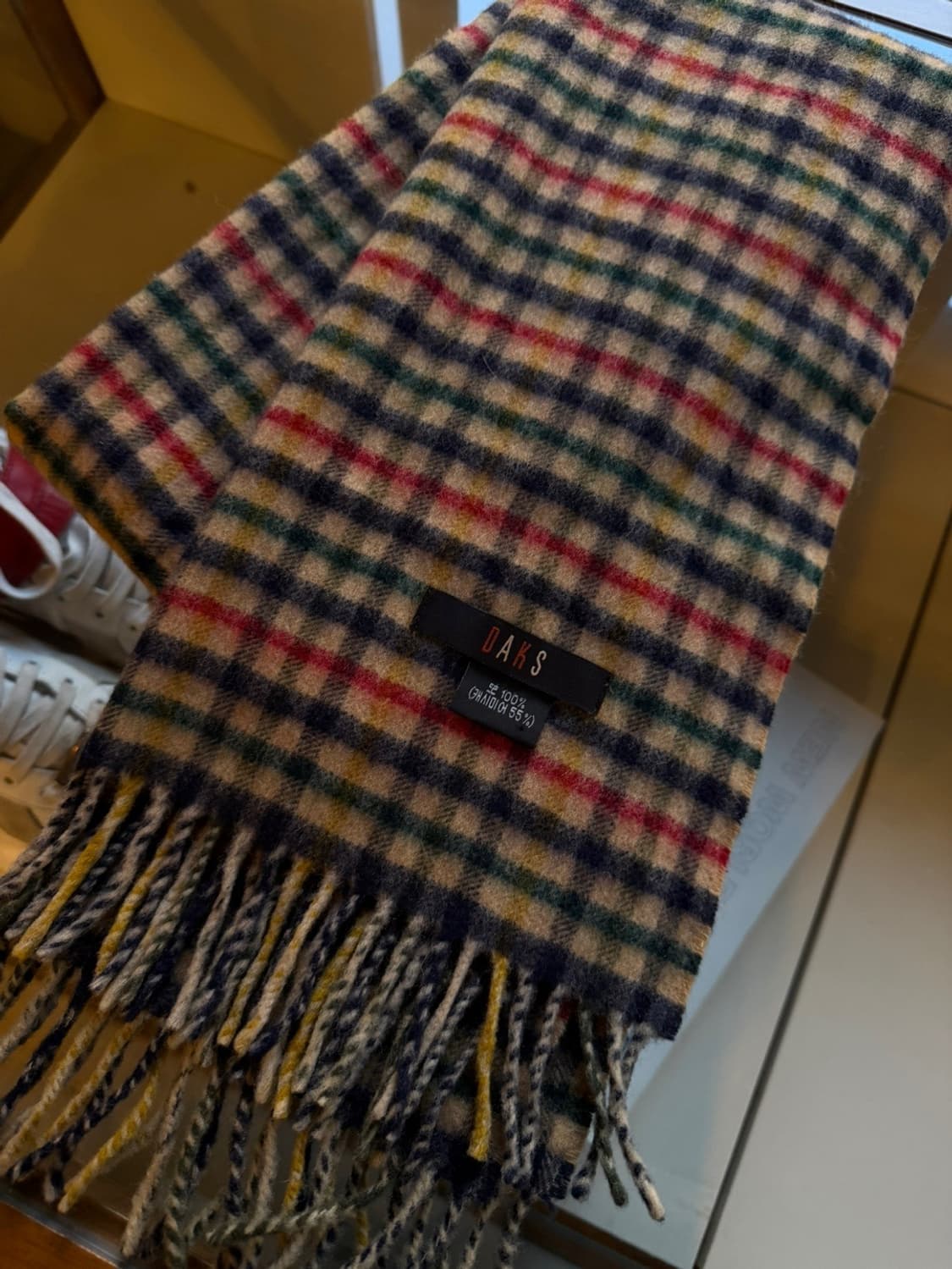 DAKS 닥스 캐시미어 머플러 상품이미지4