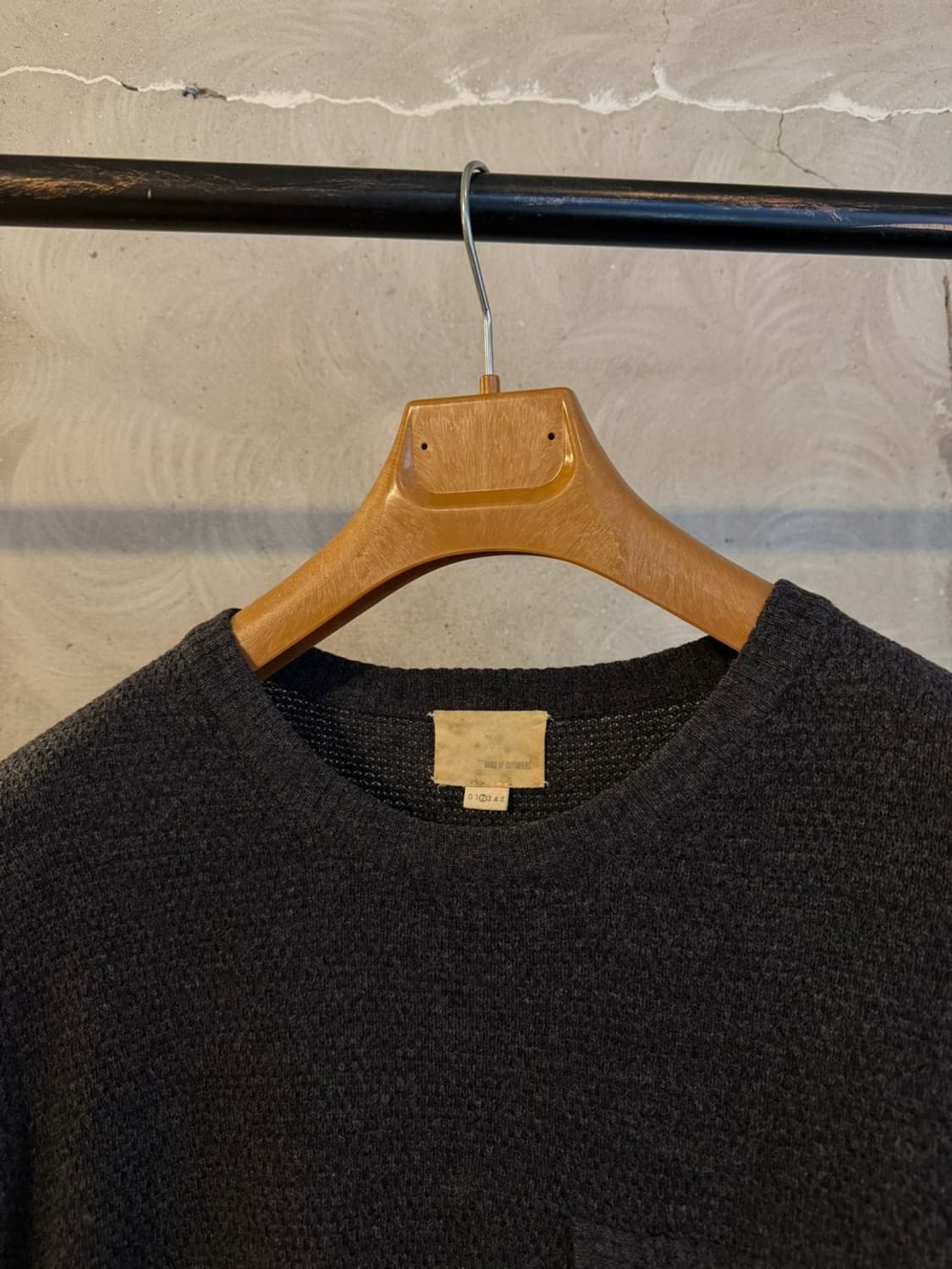 밴드오브아웃사이더즈 포켓 니트 100 상품이미지3