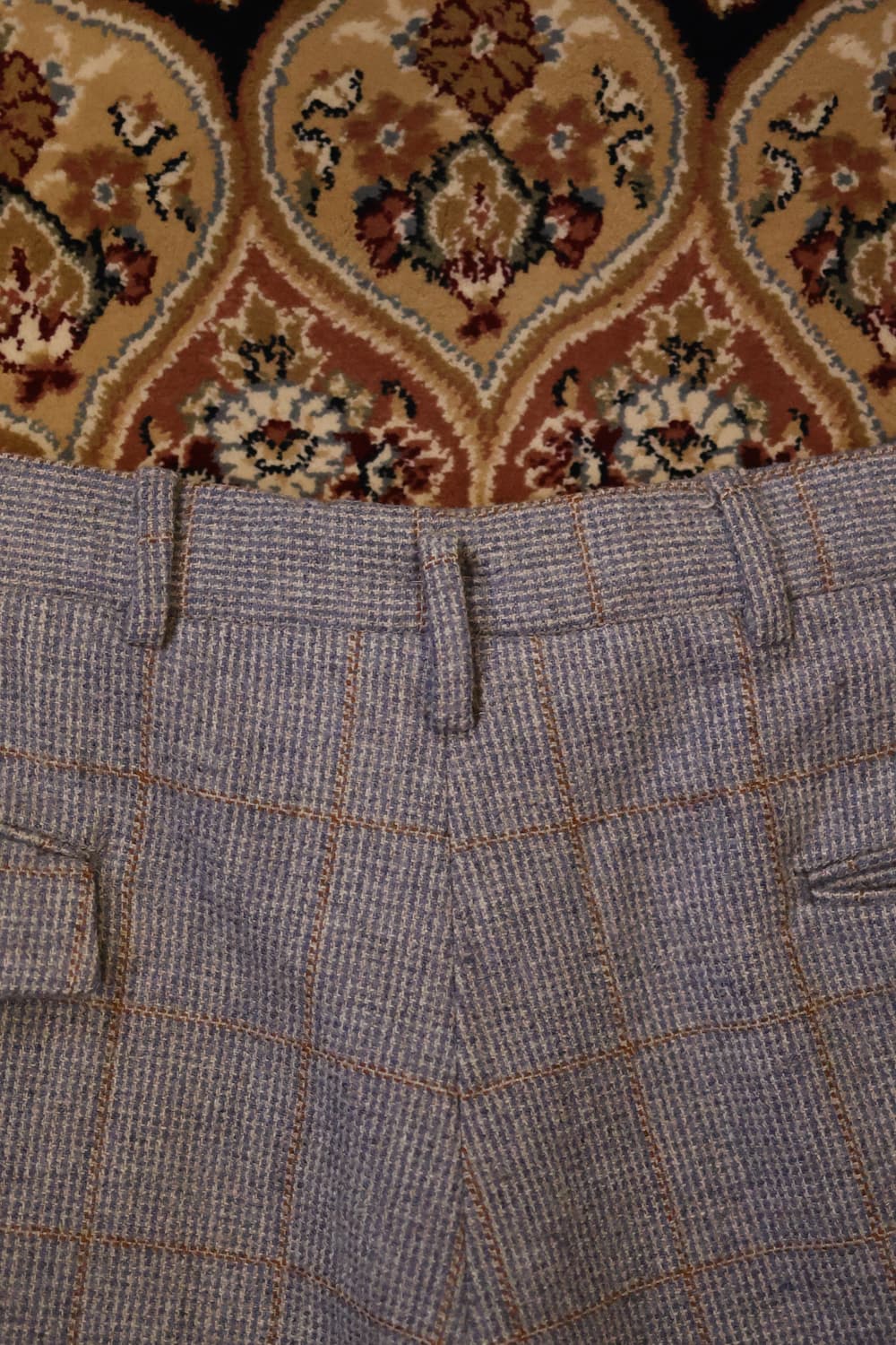 70s 빈티지 플래어 울 팬츠 32/27 made in usa 상품이미지8