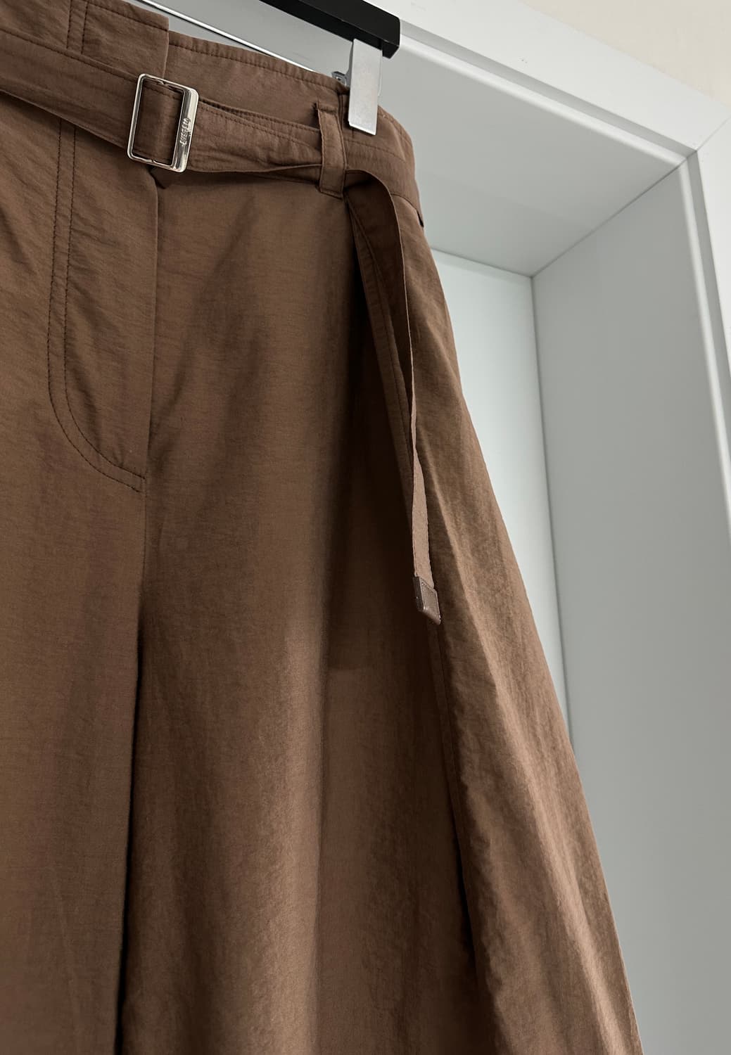 [시스템 / SYSTEM] 여성 브라운 와이드 팬츠 상품이미지3