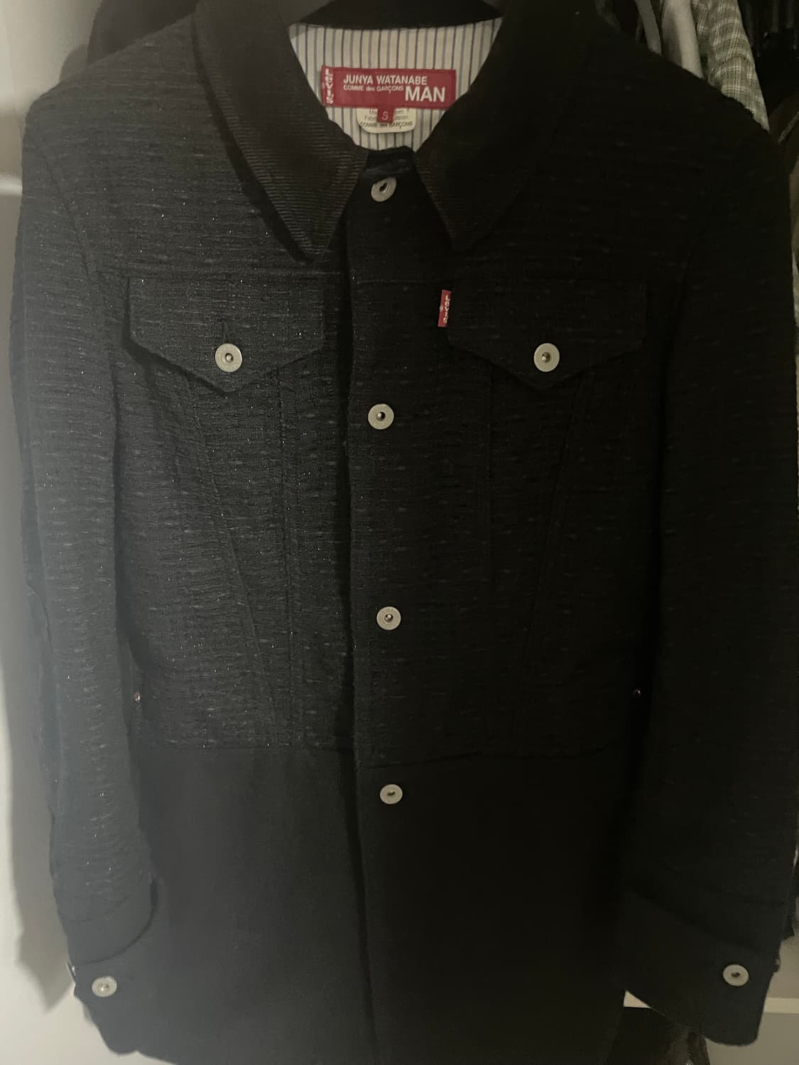 준야와타나베 X 리바이스 트위드 코트 자켓 s사이즈 상품이미지2