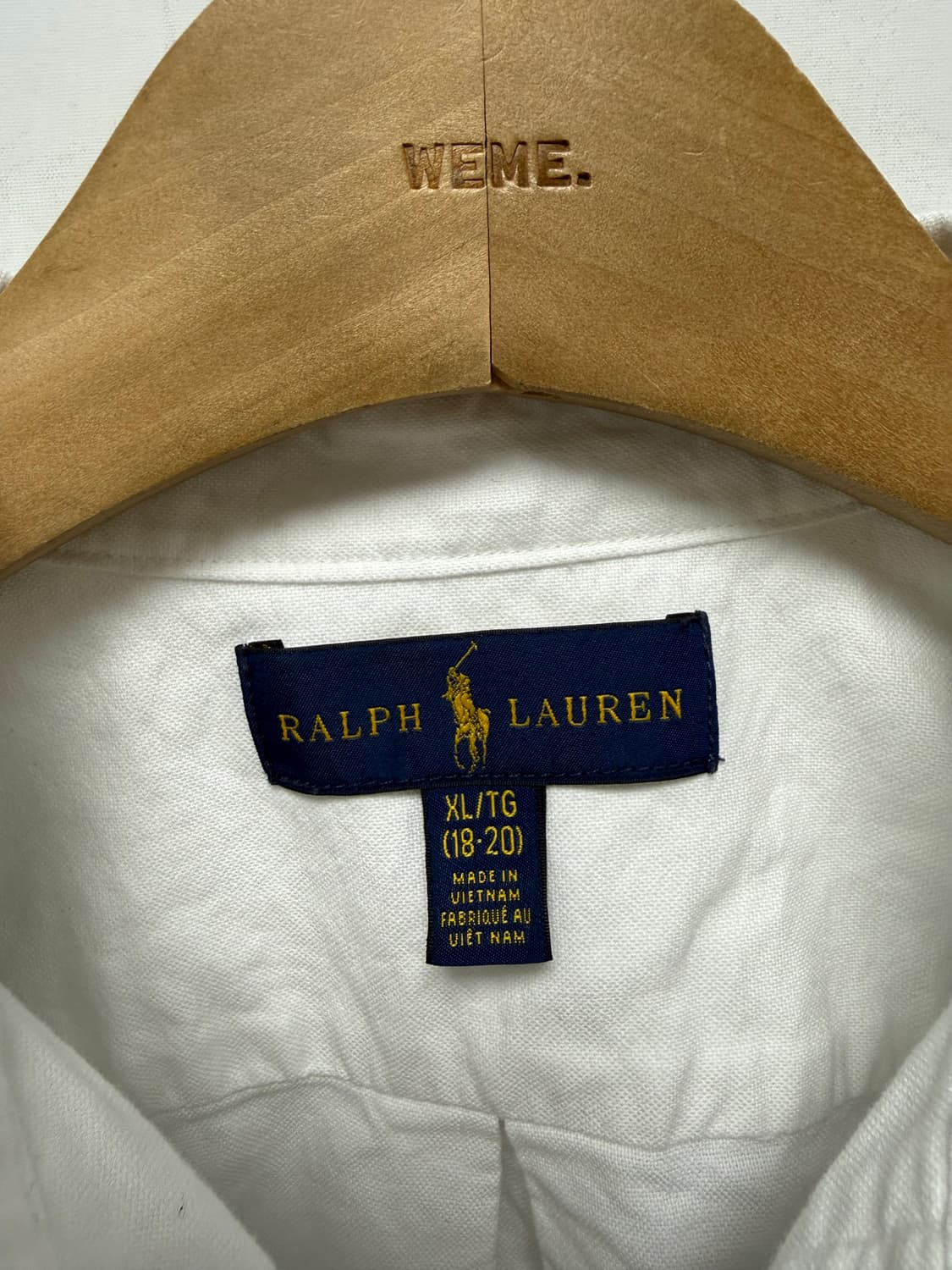 폴로 랄프로렌 화이트셔츠 상품이미지3