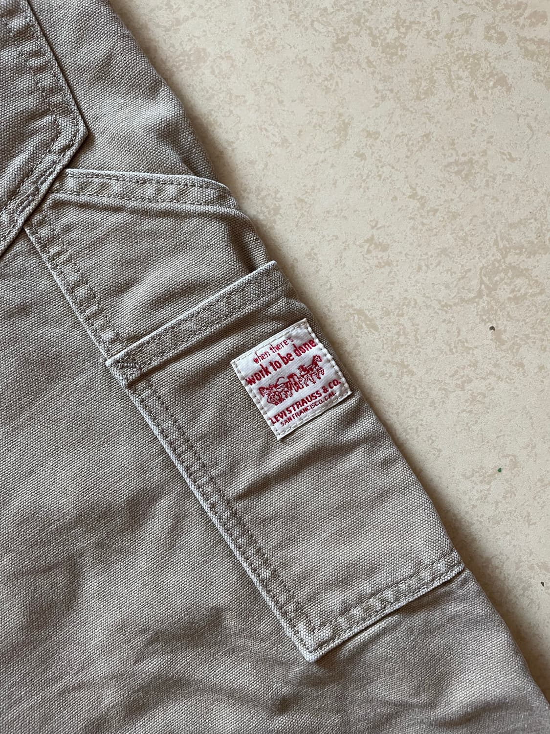 리바이스 568 루즈 스트레이트 더블니 팬츠 상품이미지4