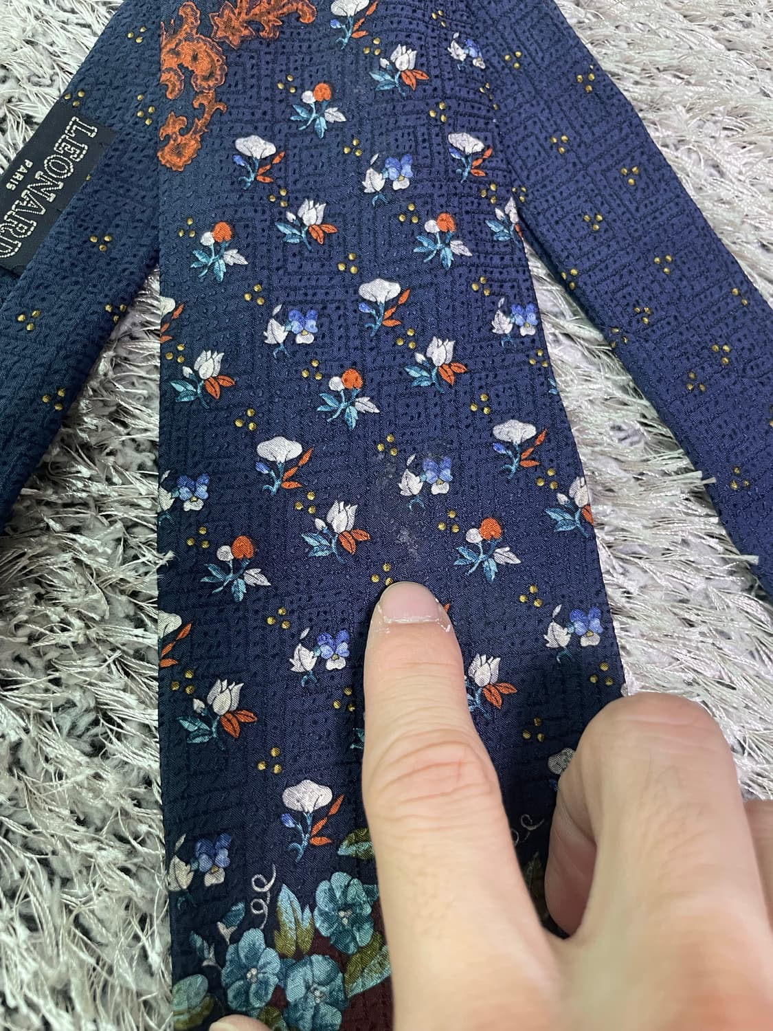 이태리제 LEONARD 실크 넥타이 상품이미지3