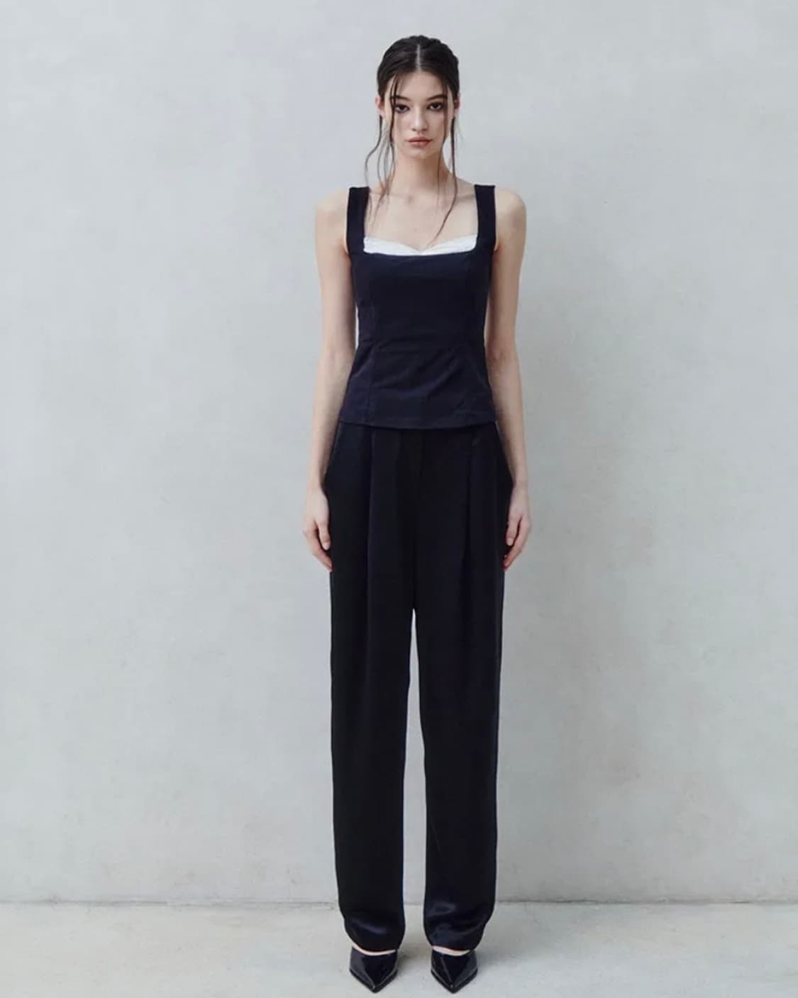 RHEME 리임 Silk Lace Lingerie Top 란제리탑 상품이미지2