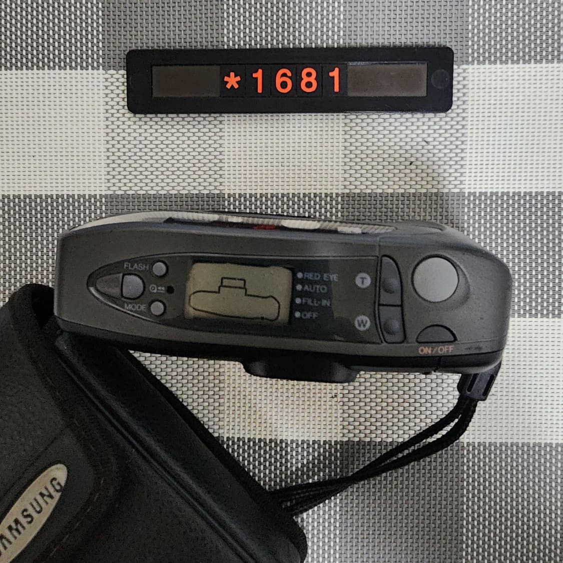 삼성캐녹스 퍼지줌 슬림 필름카메라 파우치포함 상품이미지2