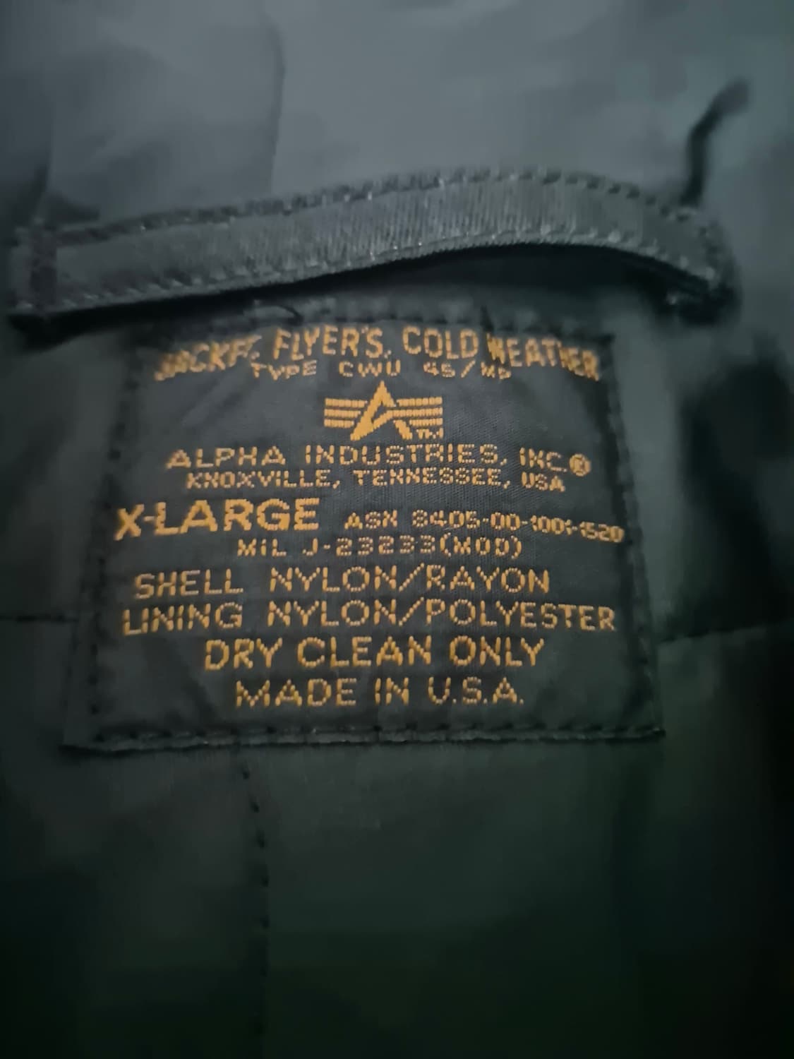 알파인더스트리 USA cwu 45p  상품이미지2