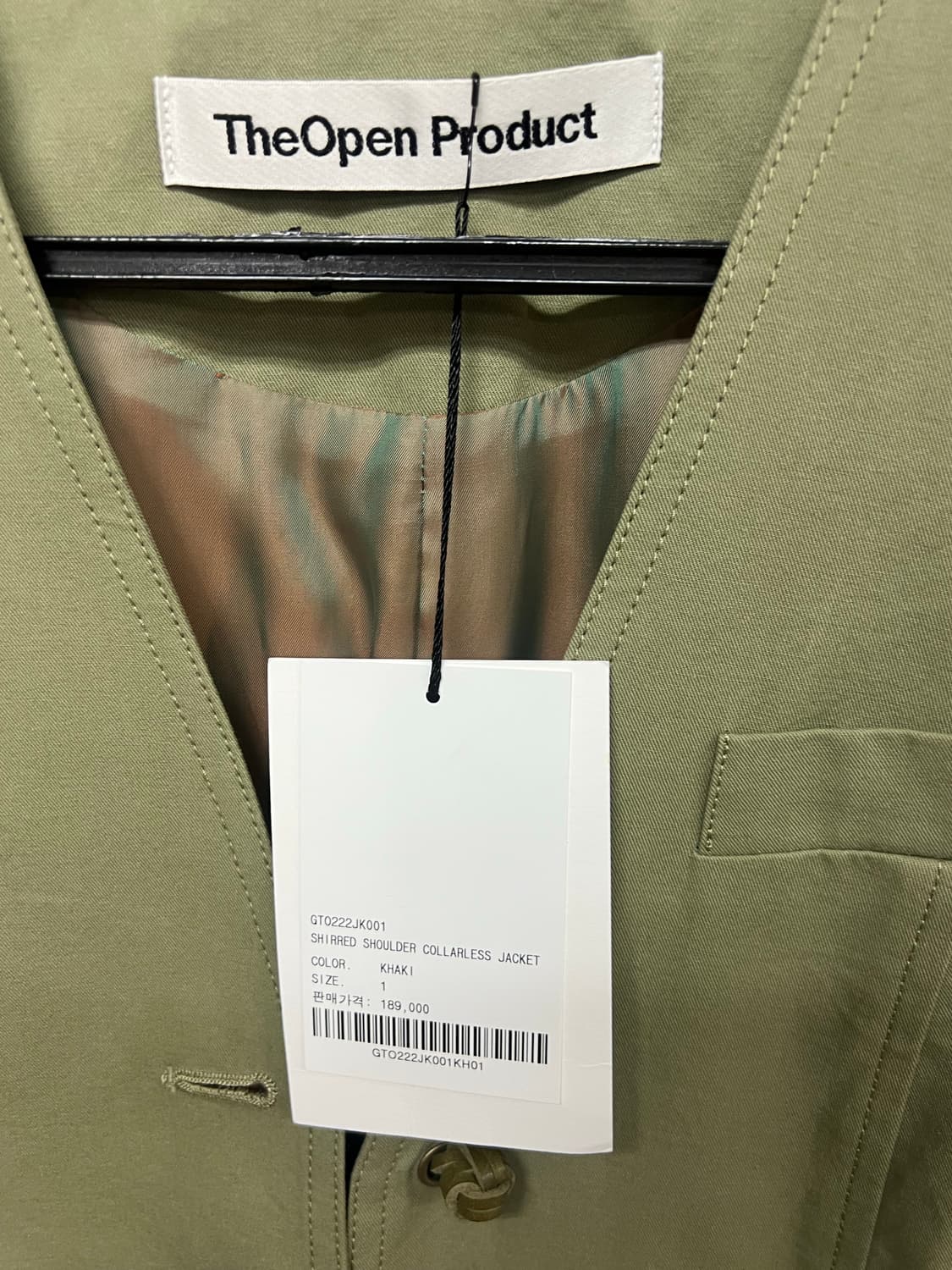 더오픈 프로덕트 자켓 상품이미지5