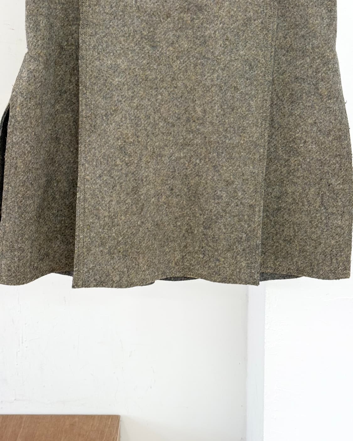 폴 스미스 올리브 울 미니 스커트 상품이미지3