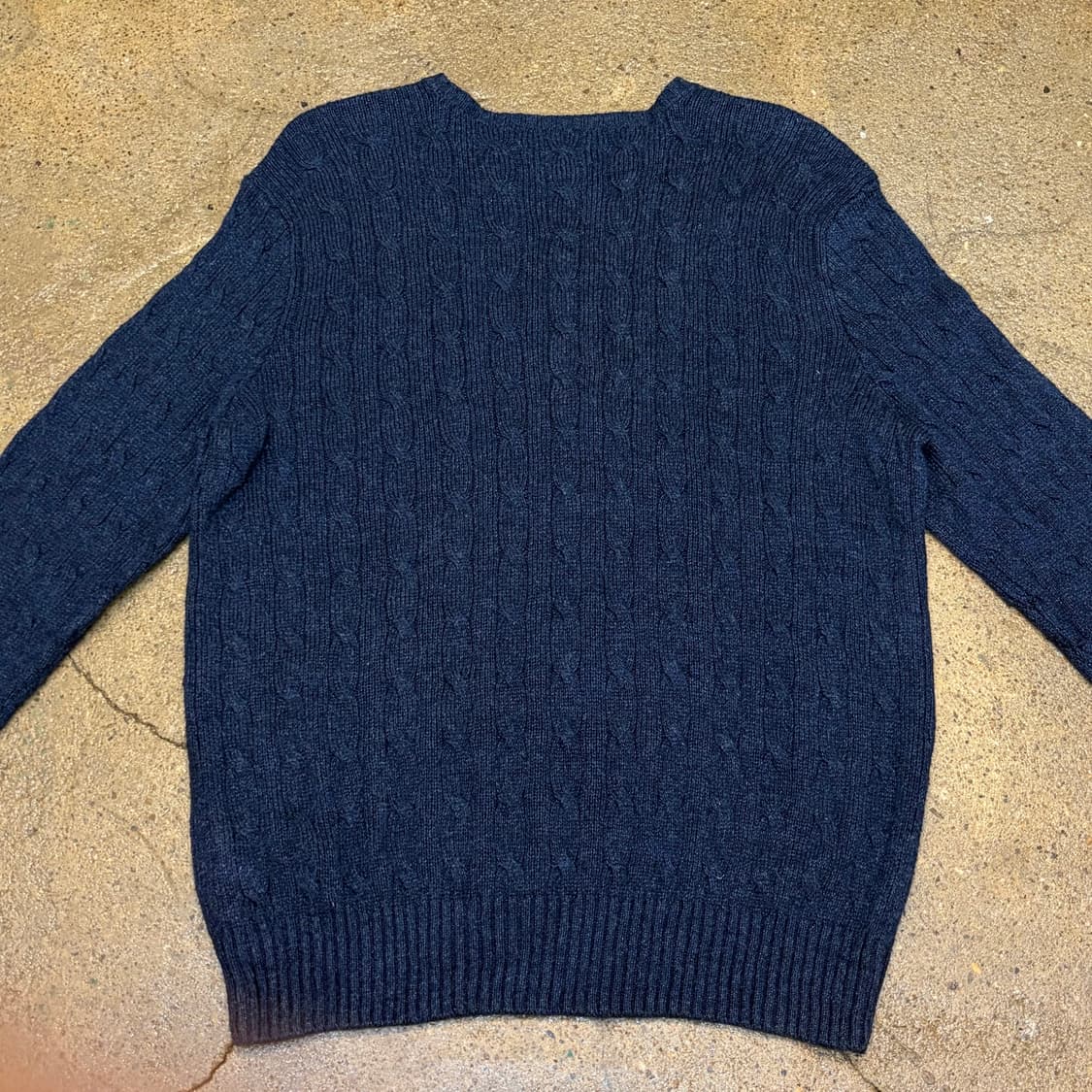 새상품 90s USA 빈티지 폴로랄프로렌 100% 실크 울 니트  상품이미지6