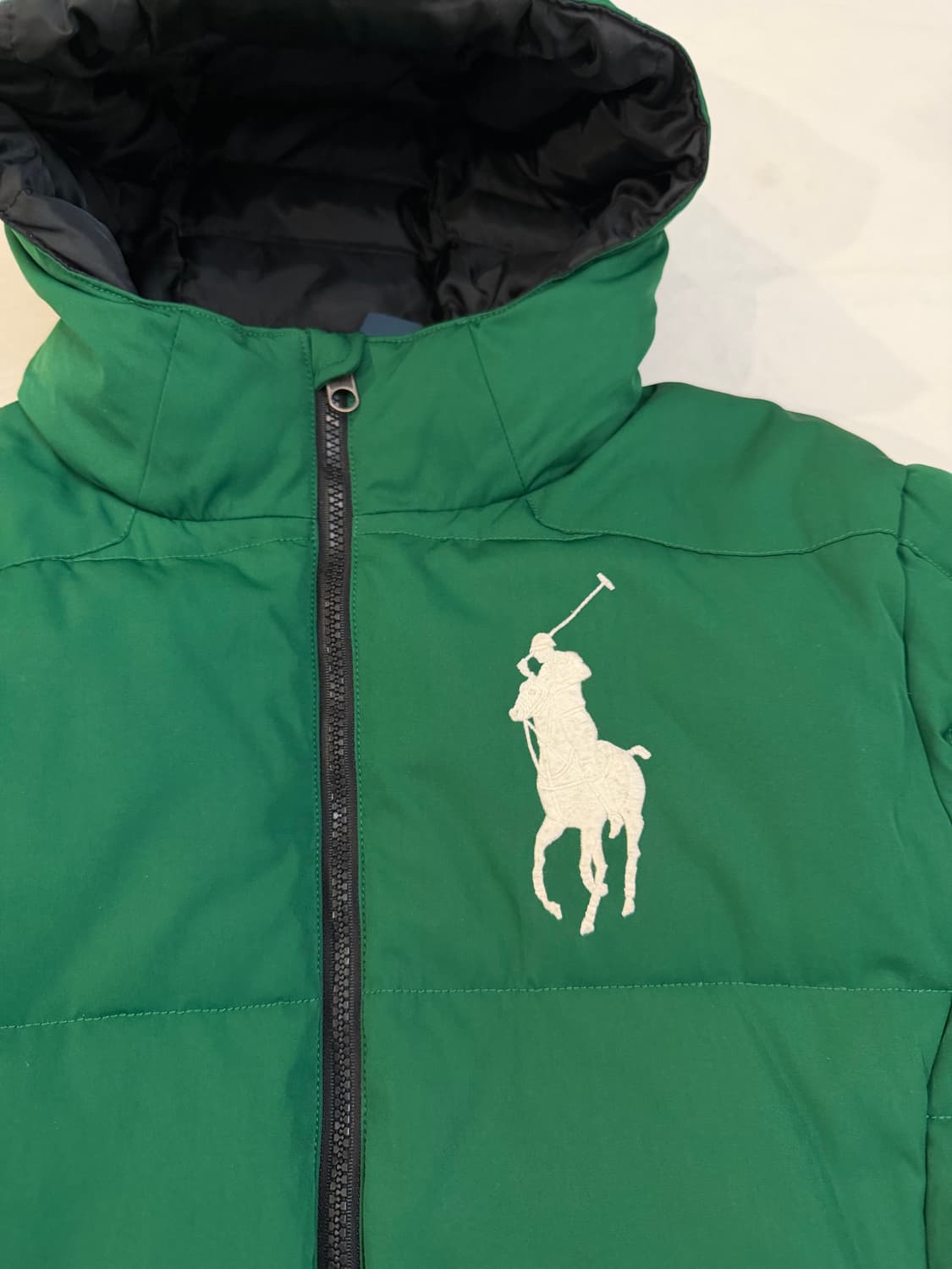 폴로 랄프로렌 빅포니 치프키프 다운 패딩 딥그린 상품이미지2
