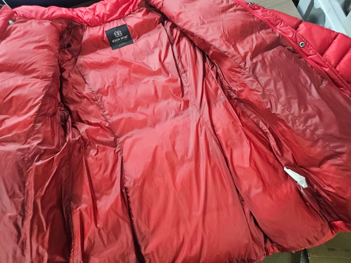 코오롱 정품 구스 패딩 점퍼 여성  100 상품이미지3