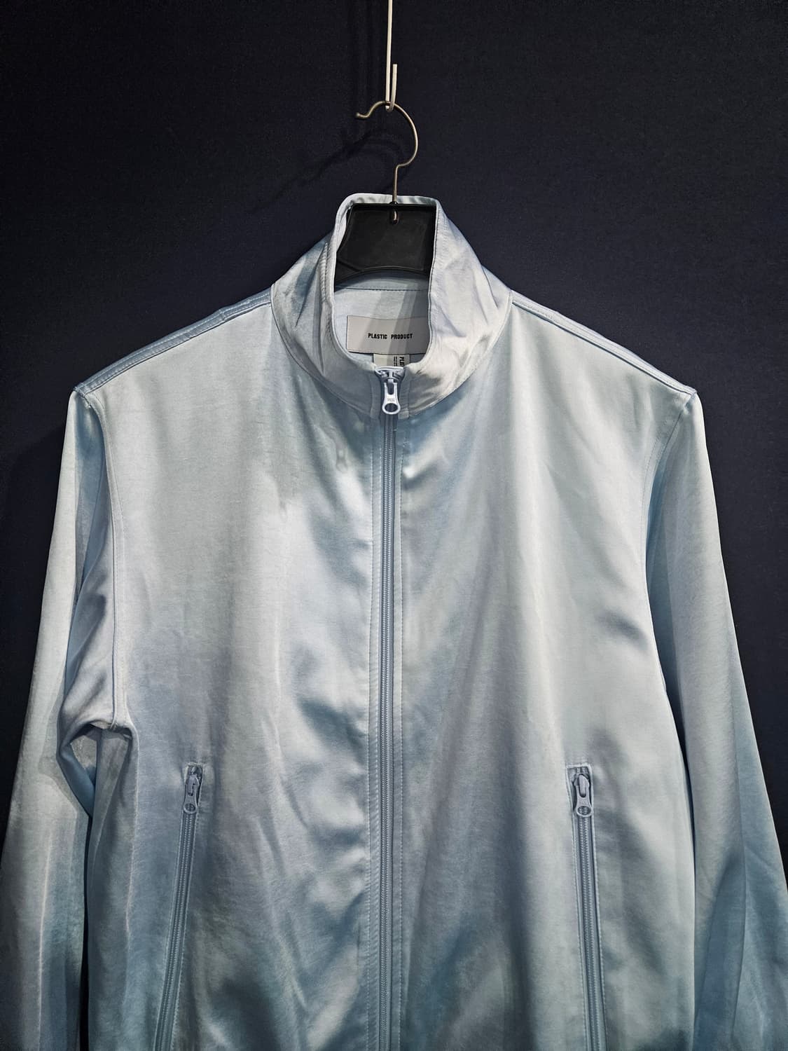 플라스틱 프로덕트 스카이블루 남성 오버핏 95~100 셋업  상품이미지8